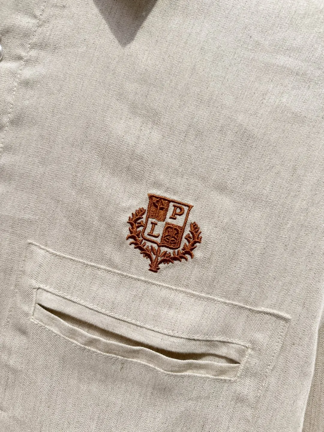 Linen and Tencel Blend Shirt and Trousers Set D41021015 — view 8