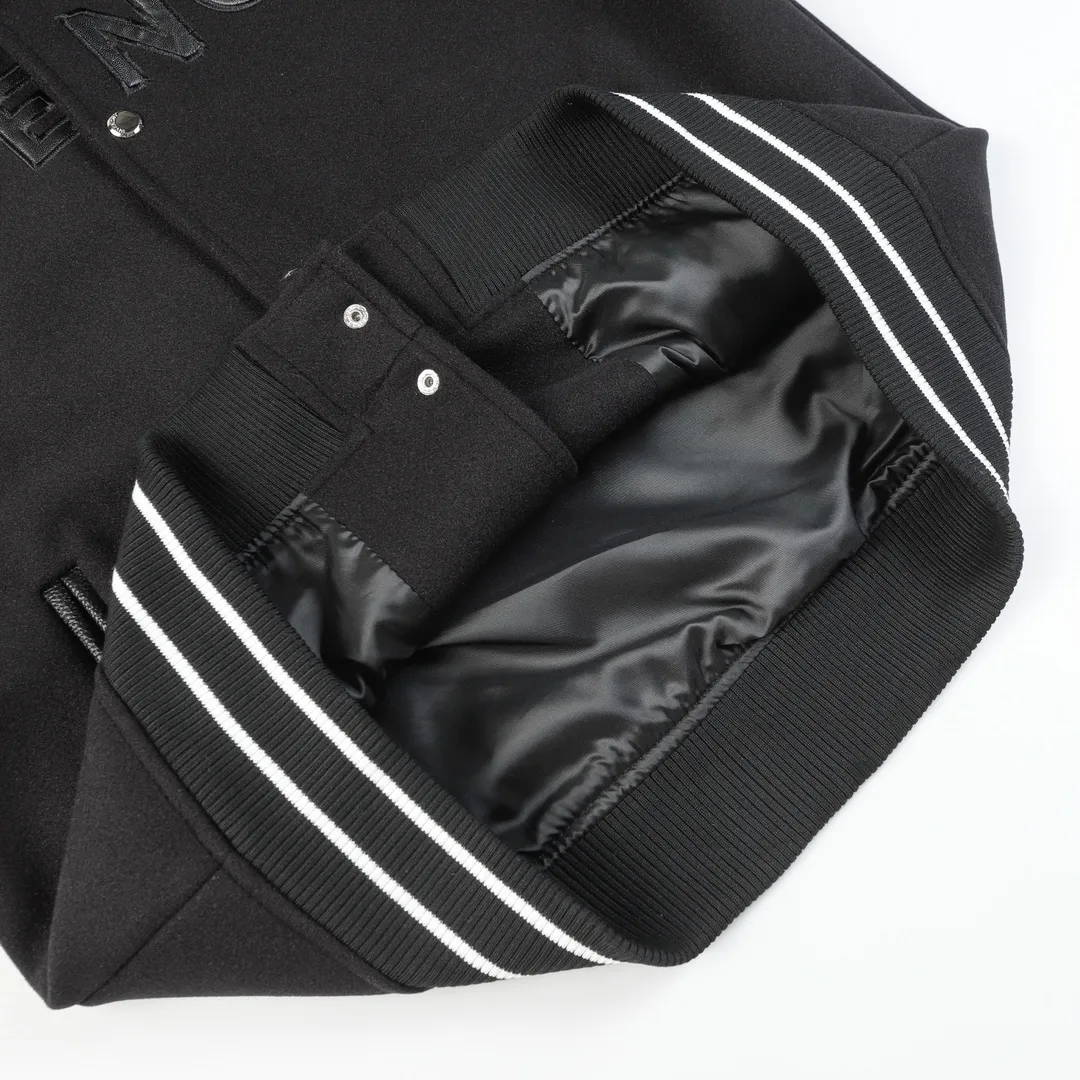 Logo Patch Hooded Varsity Jacket D27023479 — view 7