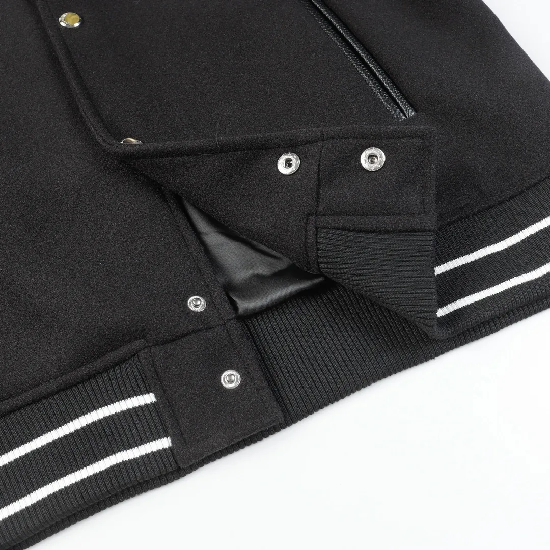 Logo Patch Hooded Varsity Jacket D27023479 — view 8
