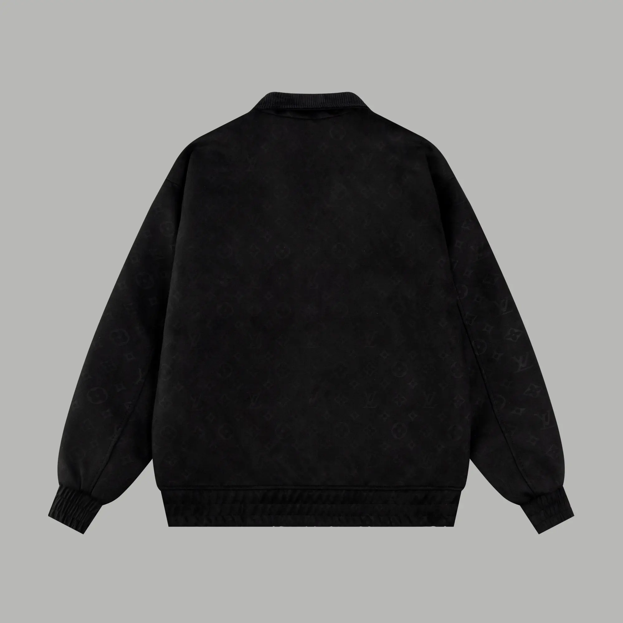 Monogram Embroidered Suede Bomber Jacket D27023482 — view 2