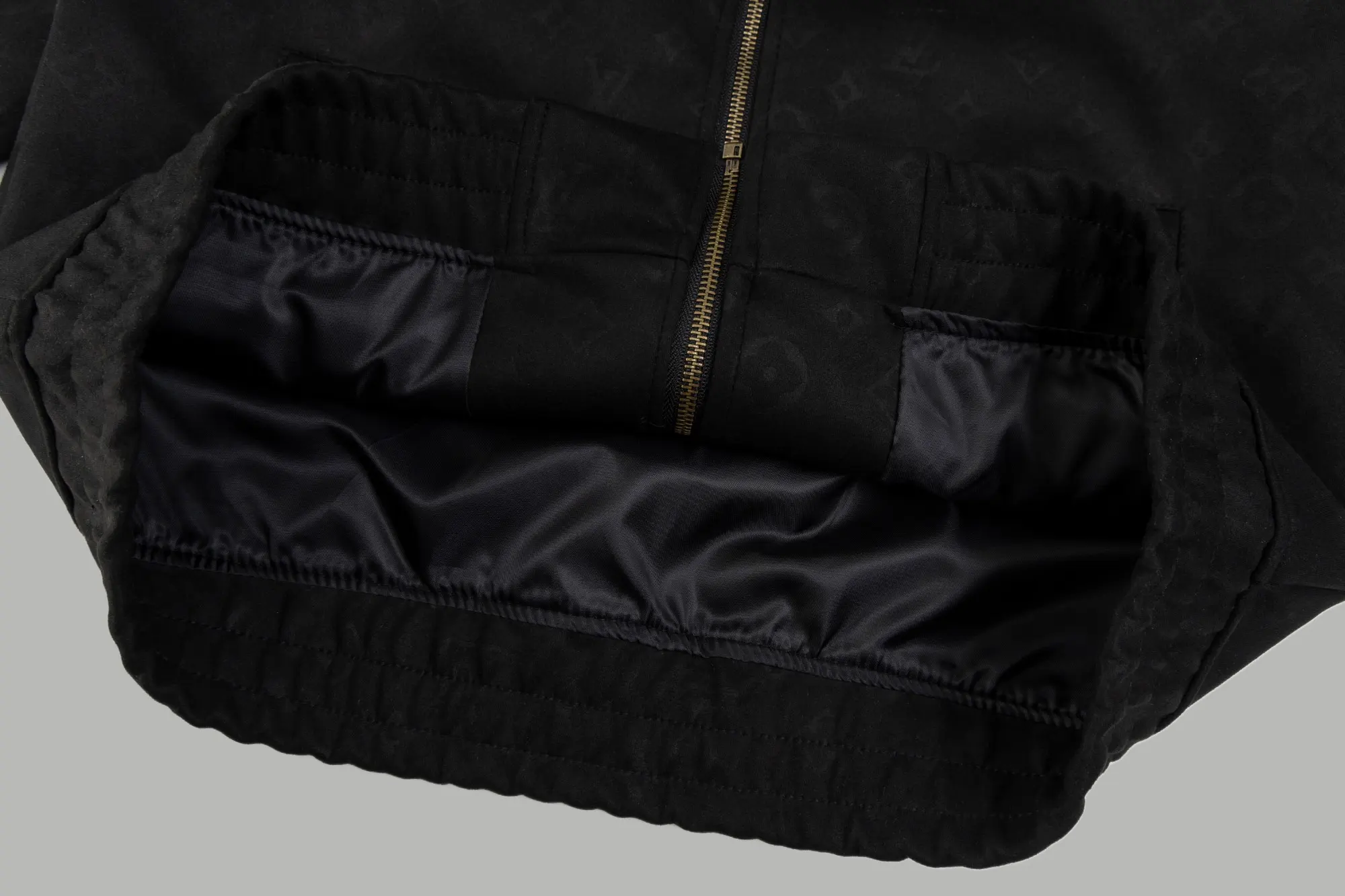 Monogram Embroidered Suede Bomber Jacket D27023482 — view 7