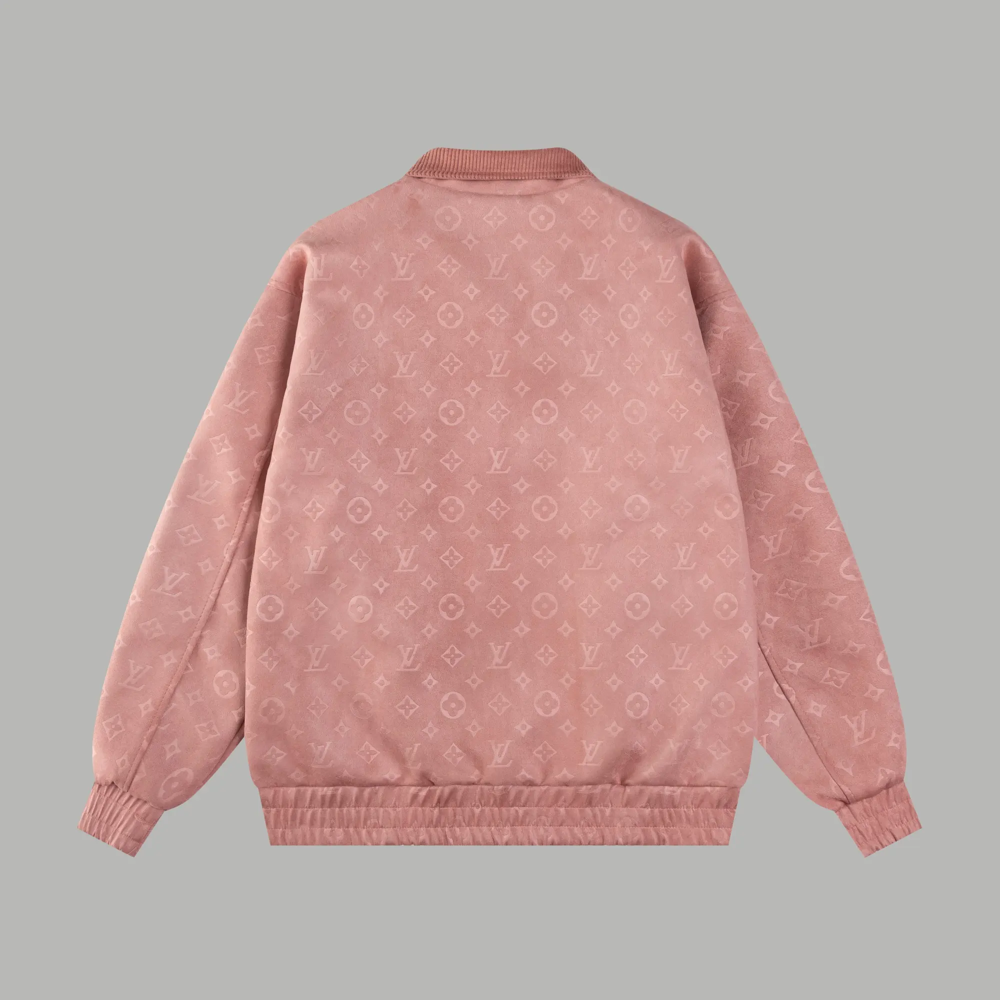 Monogram Embossed Suede Bomber Jacket D27023483 — view 2