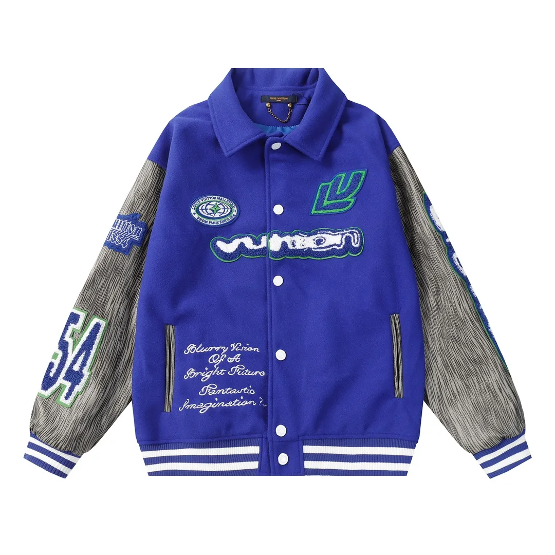 Embroidered Varsity Bomber Jacket D27023470