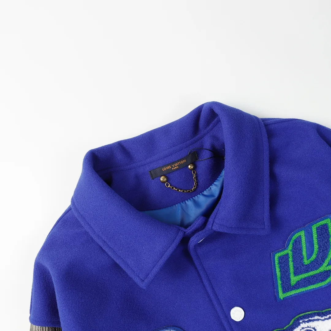 Embroidered Varsity Bomber Jacket D27023470 — view 2