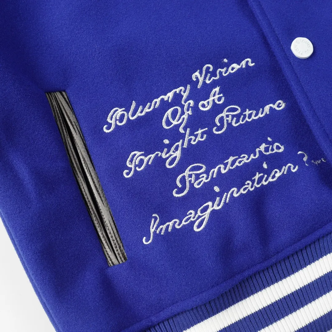 Embroidered Varsity Bomber Jacket D27023470 — view 5