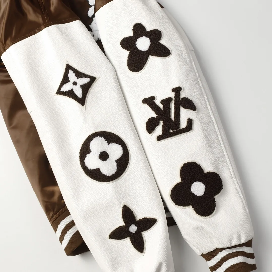 Embroidered Varsity Bomber Jacket D25523474 — view 5
