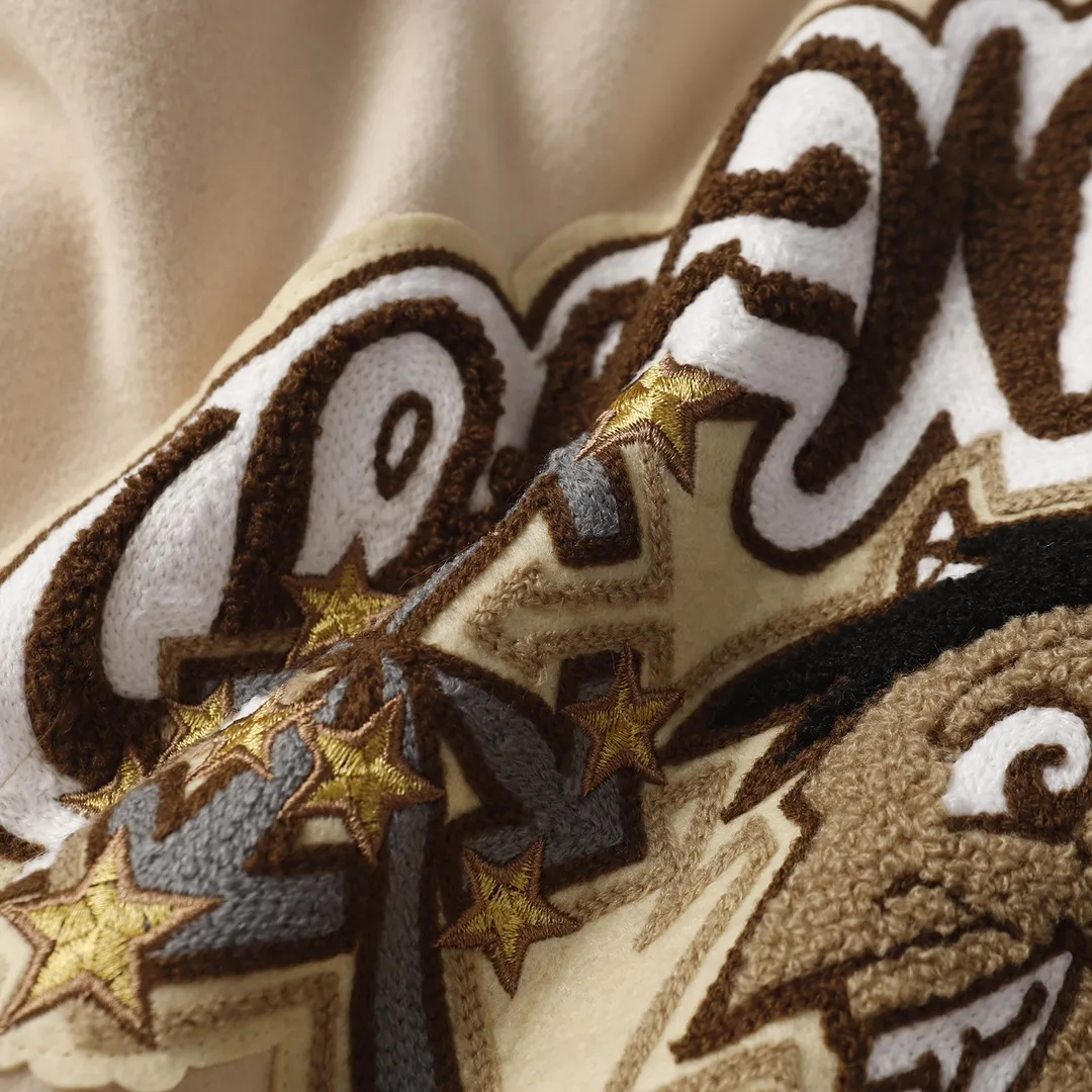 Embroidered Patch Varsity Jacket D25523473 — view 8