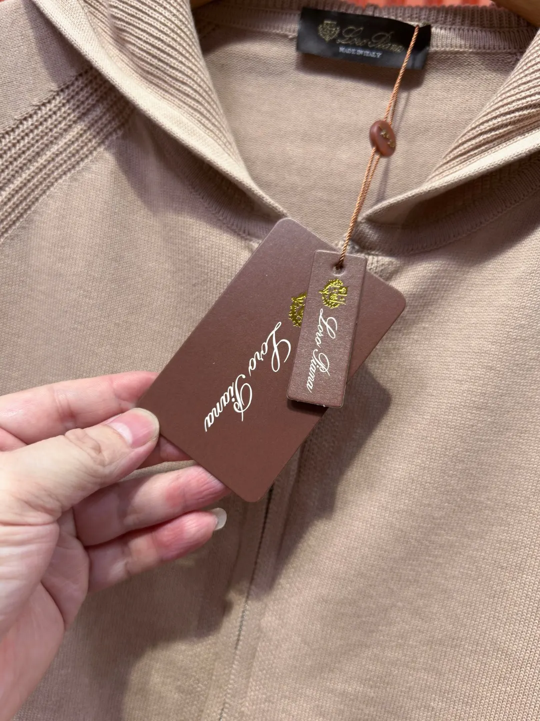 Loro Piana Zip-Up Knit Hoodie D24521025 — view 12