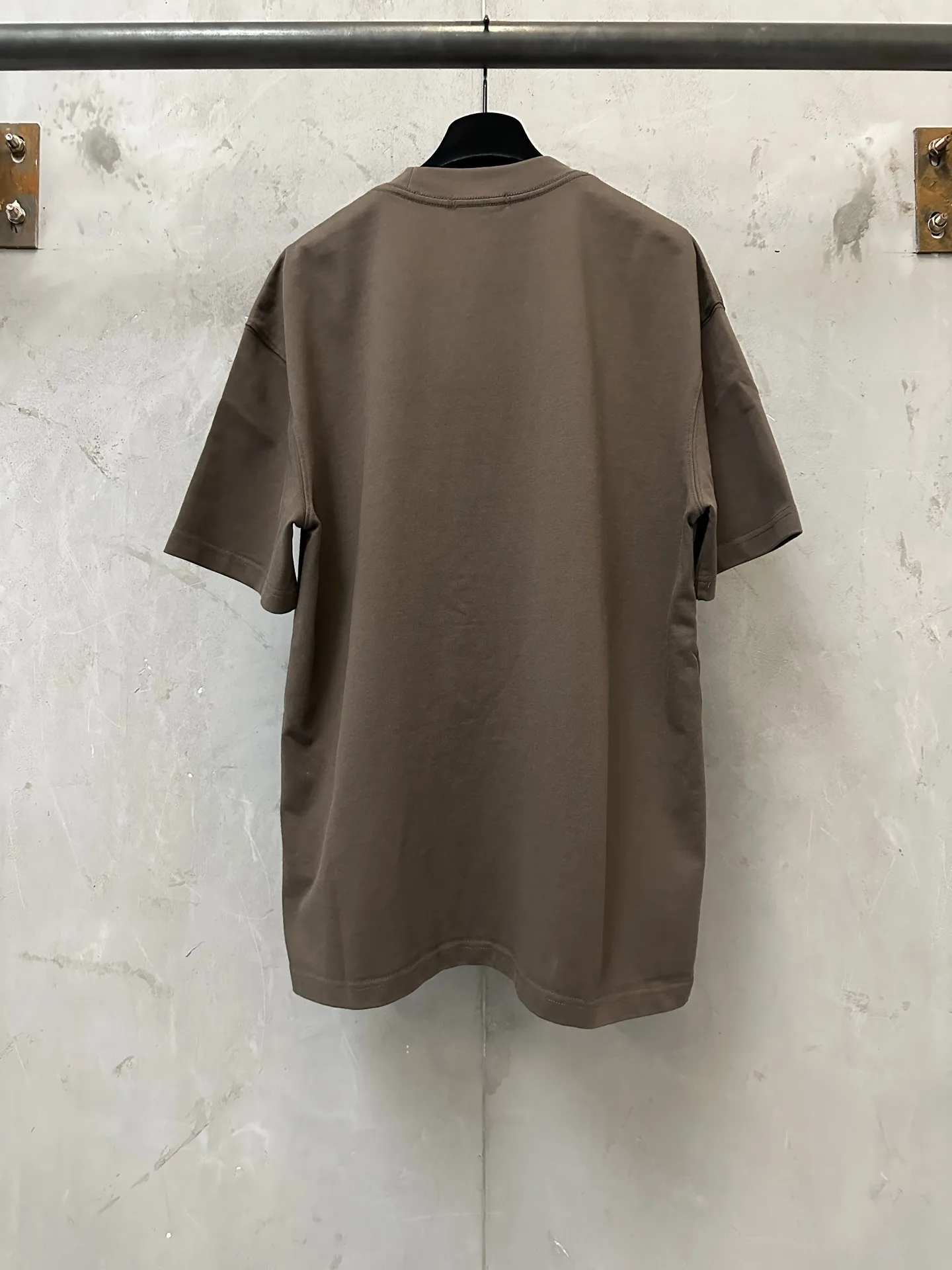 Triomphe Embroidered Heavyweight Cotton T-Shirt D19011594 — view 2