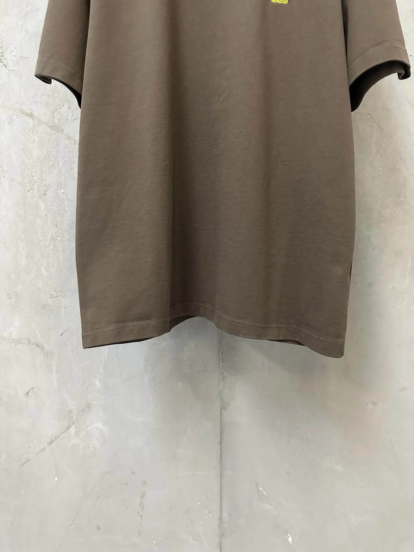 Triomphe Embroidered Heavyweight Cotton T-Shirt D19011594 — view 4