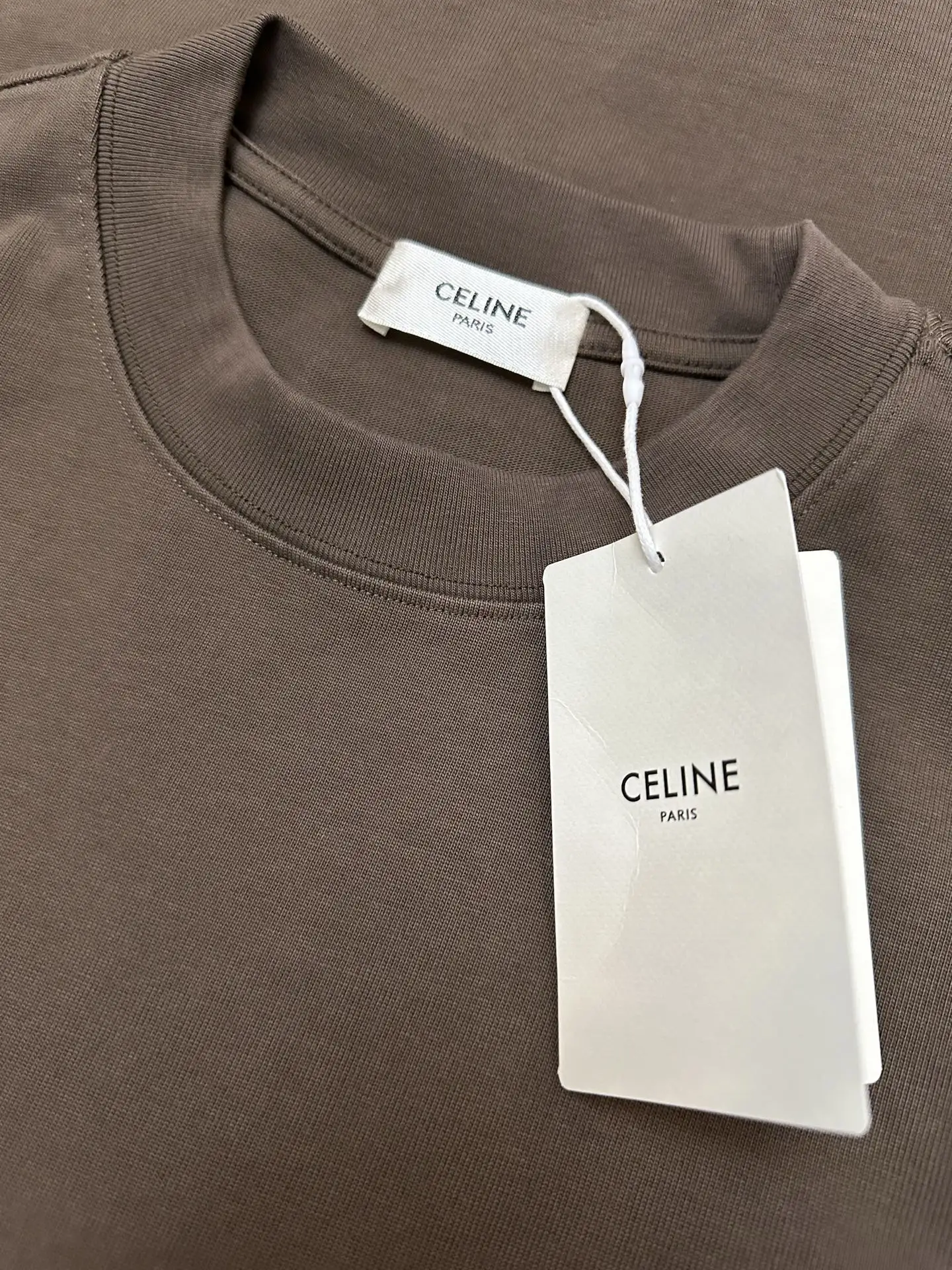 Triomphe Embroidered Heavyweight Cotton T-Shirt D19011594 — view 6