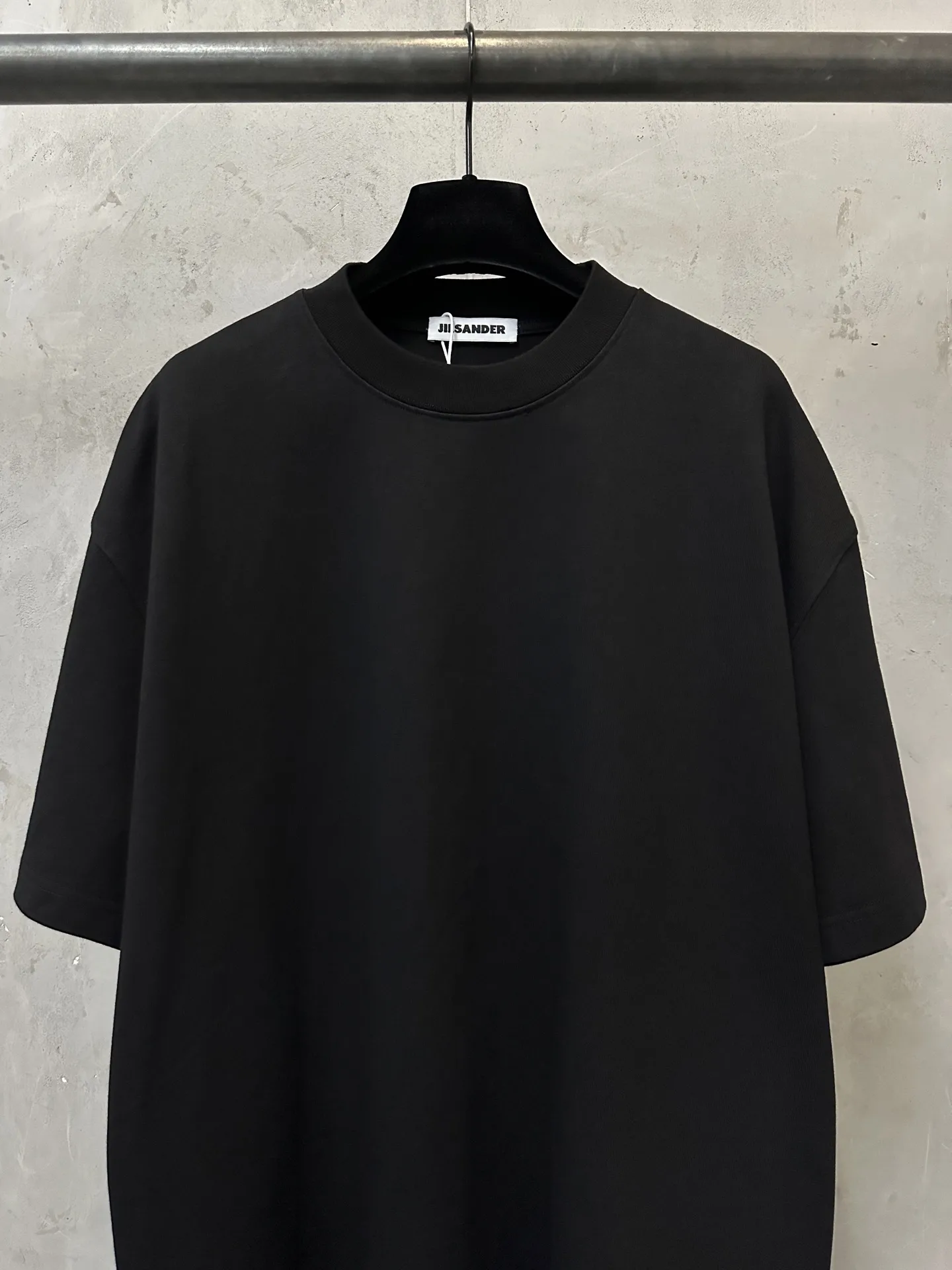 Logo Print Heavyweight Cotton T-Shirt D19011602 — view 3