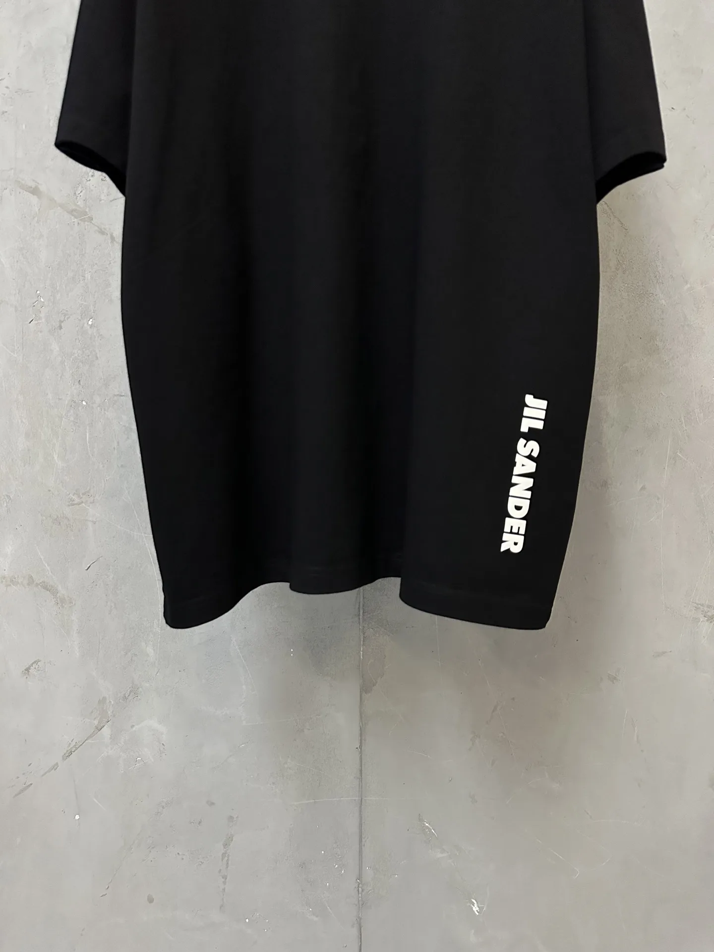 Logo Print Heavyweight Cotton T-Shirt D19011602 — view 4