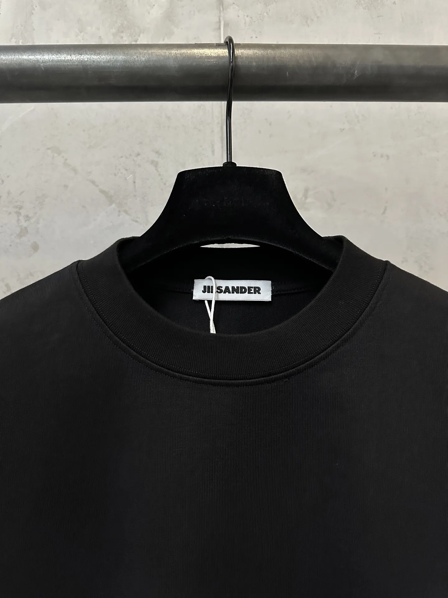Logo Print Heavyweight Cotton T-Shirt D19011602 — view 5