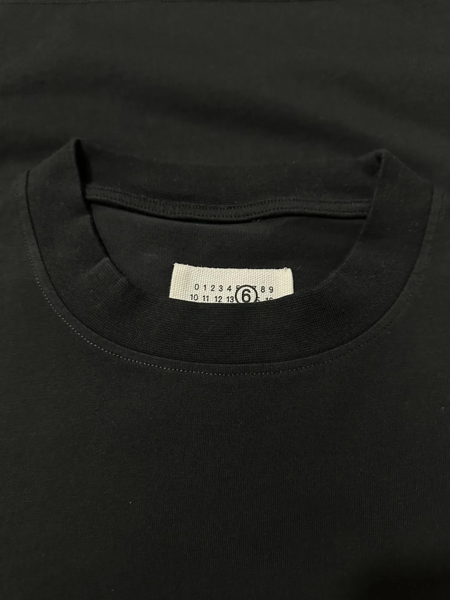 MM6 Maison Margiela Signature Logo Long-Sleeve T-Shirt D22024454 — view 6