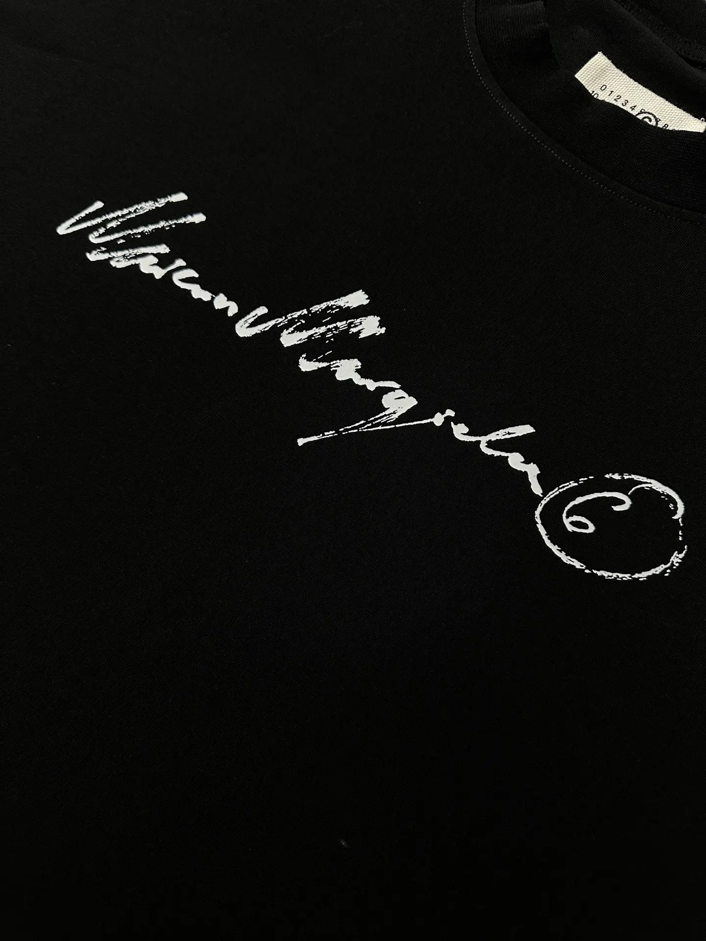 MM6 Maison Margiela Signature Logo Long-Sleeve T-Shirt D22024454 — view 7
