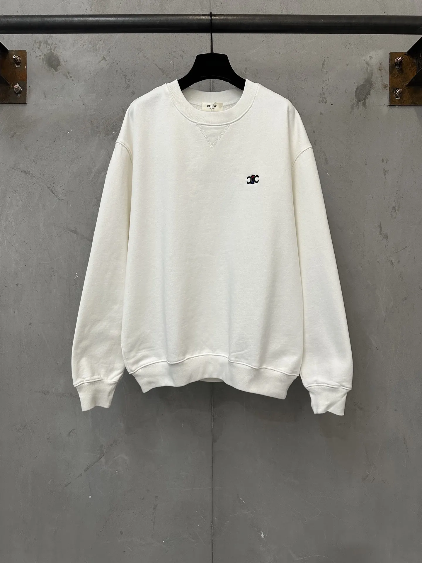 Logo-Embroidered Cotton-Terry Sweatshirt D26023581