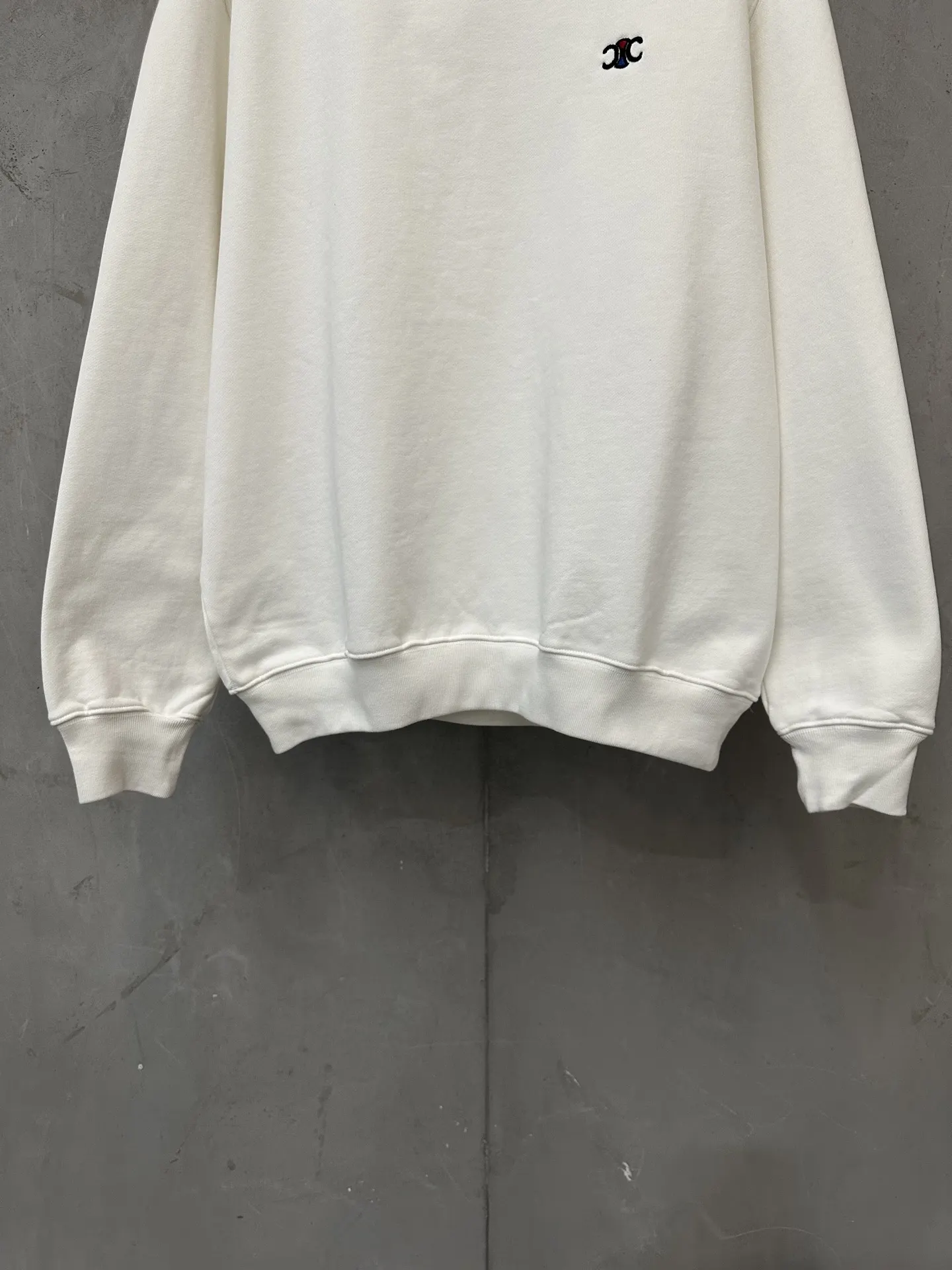 Logo-Embroidered Cotton-Terry Sweatshirt D26023581 — view 4