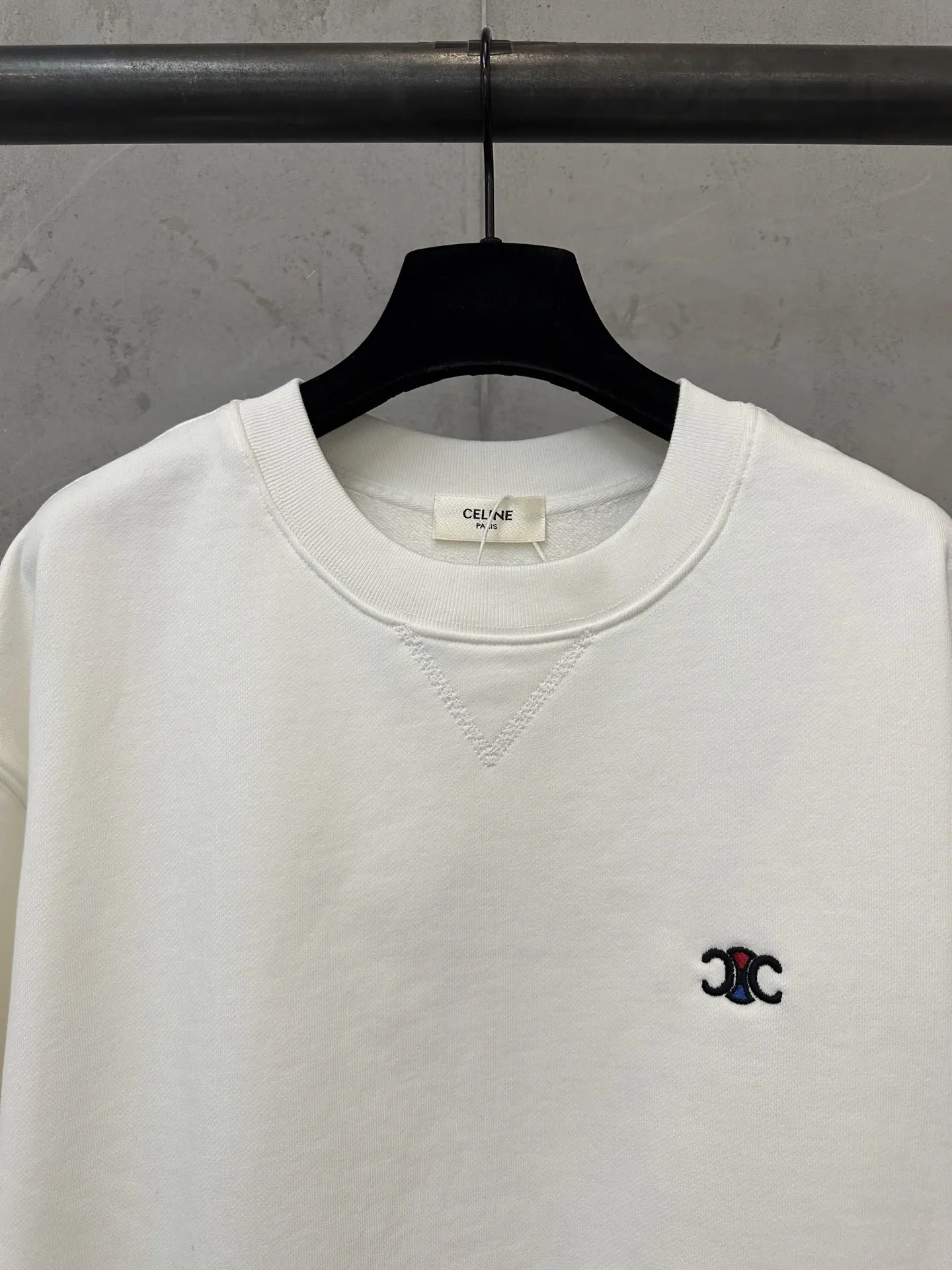 Logo-Embroidered Cotton-Terry Sweatshirt D26023581 — view 5