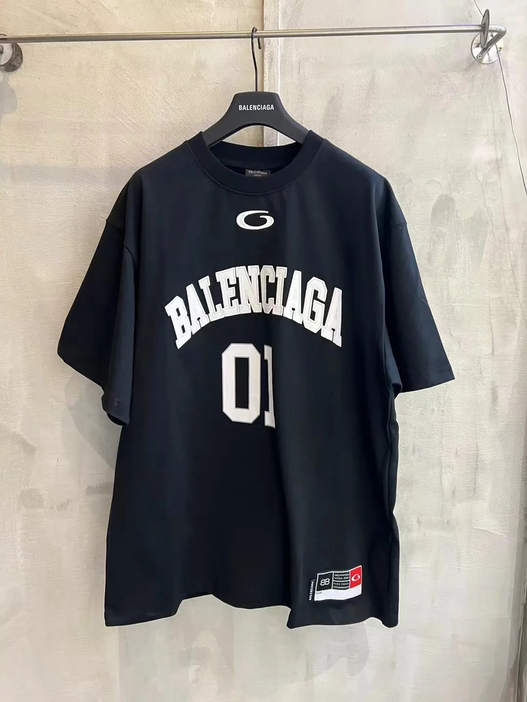 Logo-Appliqué Oversized Cotton T-Shirt D16519912 — view 7
