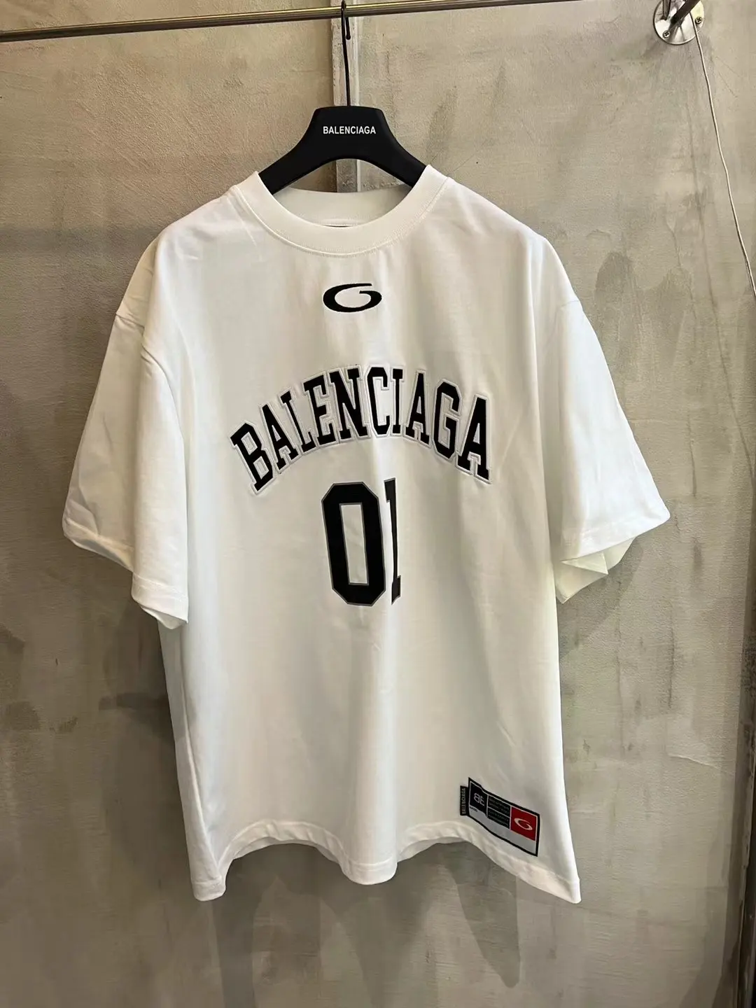 Logo-Appliqué Oversized Cotton T-Shirt D16519912 — view 31