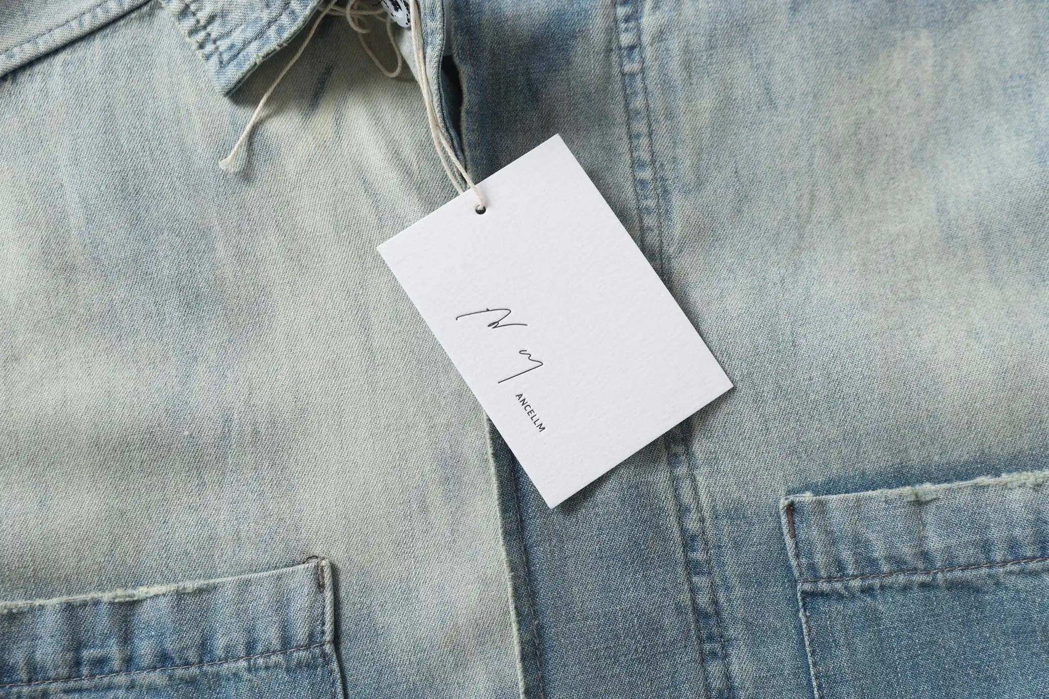 Mud-Dyed Distressed Denim Jacket D17021851 — view 14