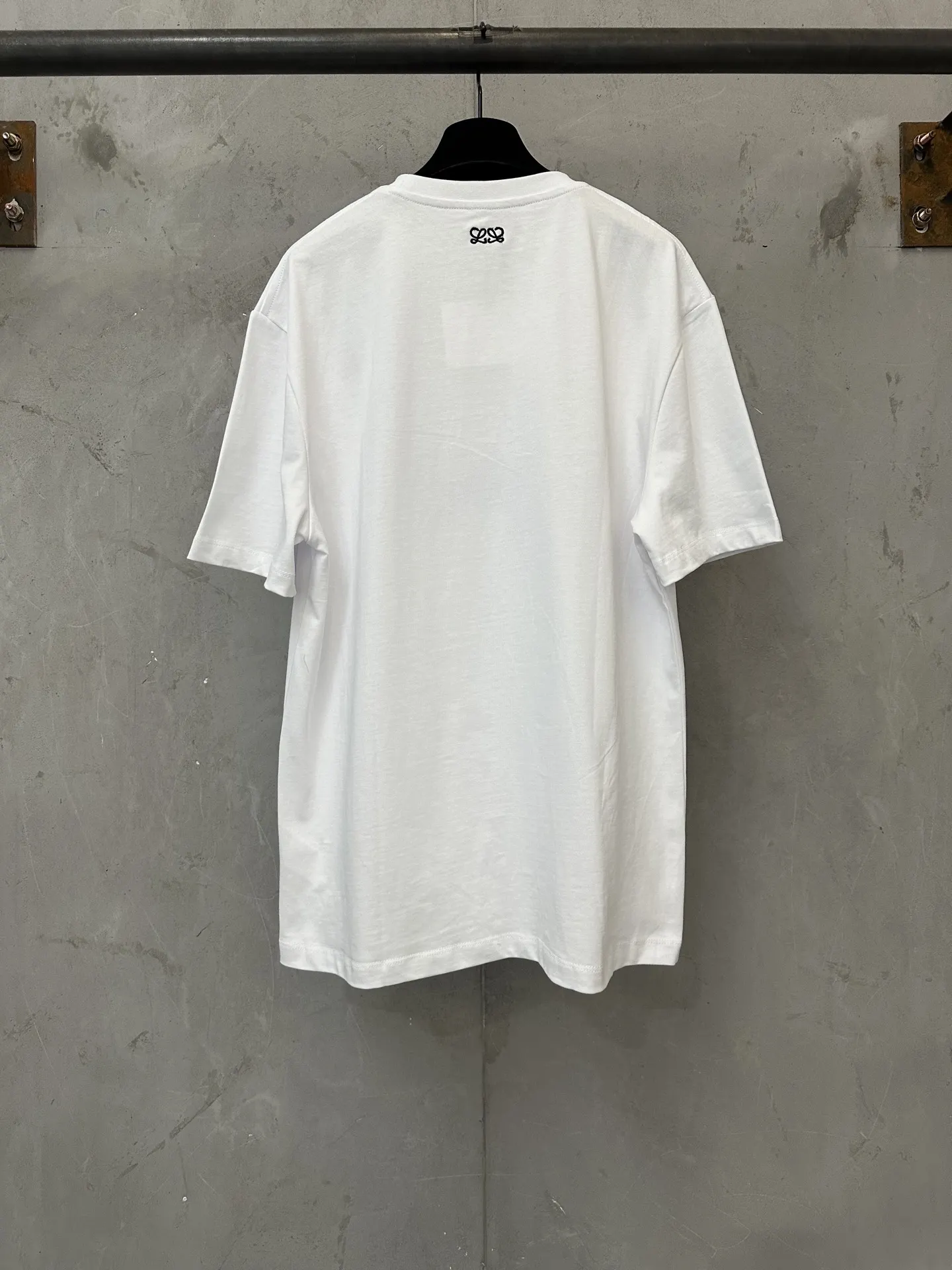 Embroidered Lion Logo Cotton T-Shirt D18018981 — view 2