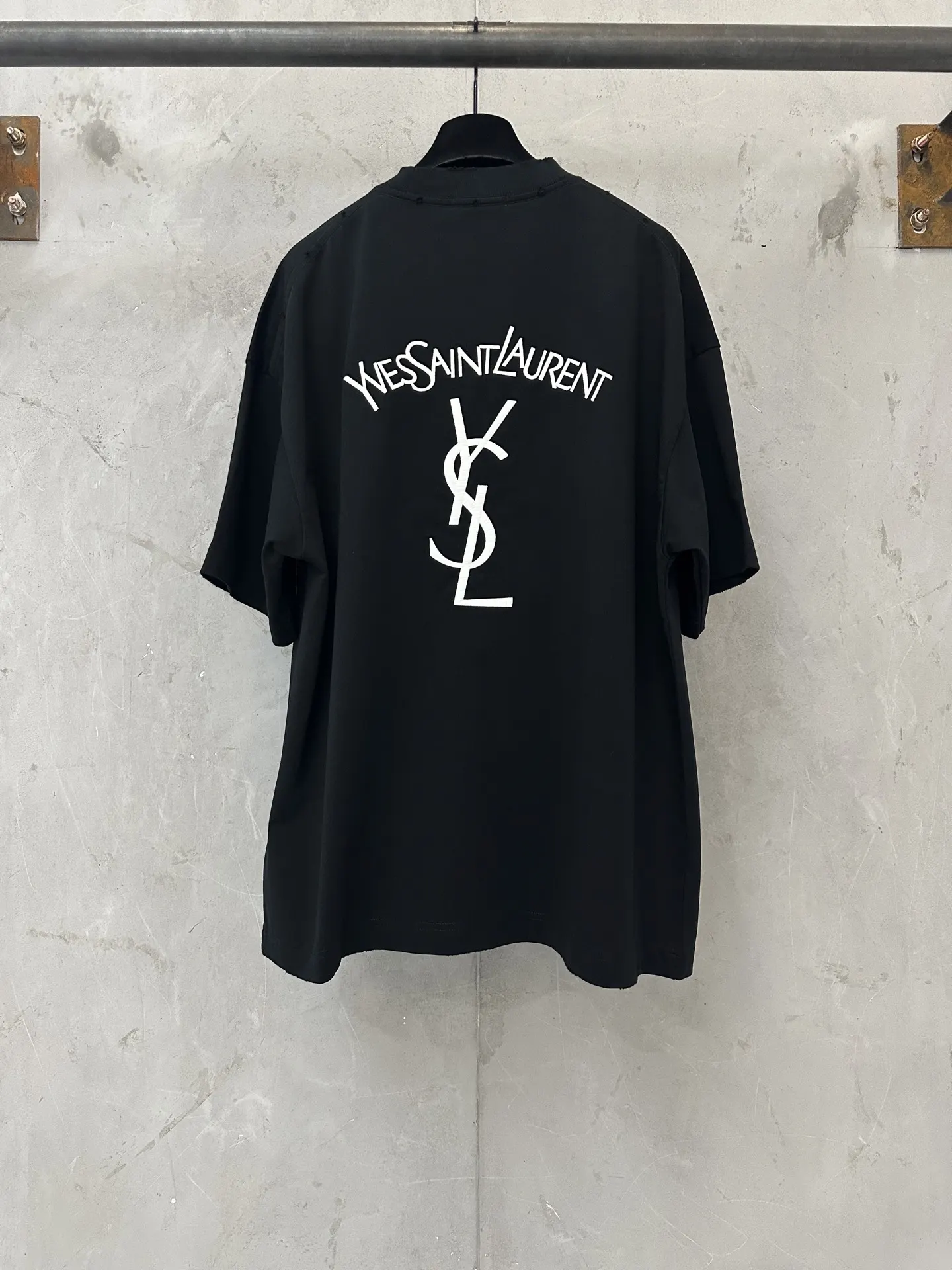 Logo Embroidered Heavyweight Cotton T-Shirt D19011756 — view 2