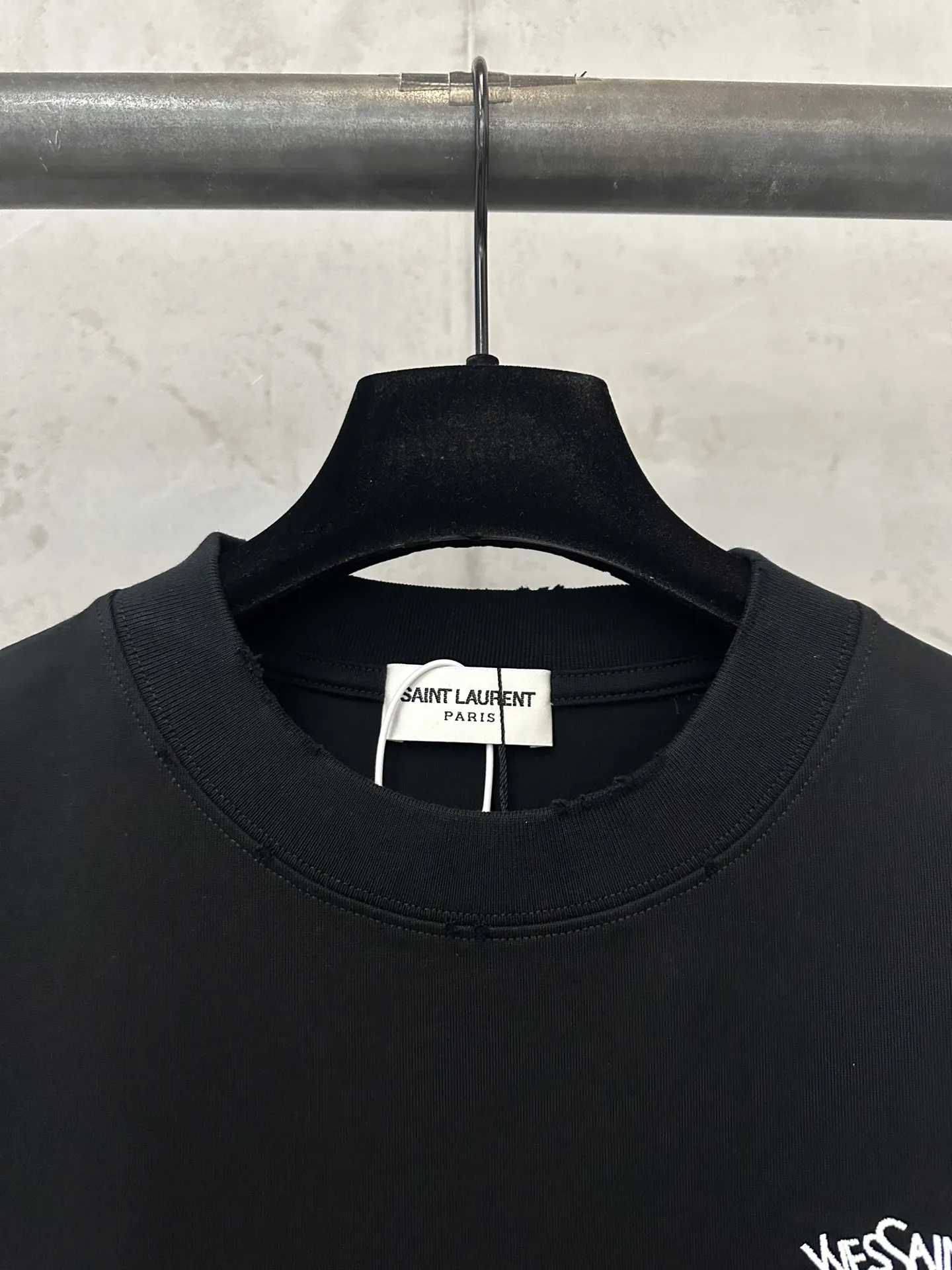 Logo Embroidered Heavyweight Cotton T-Shirt D19011756 — view 5