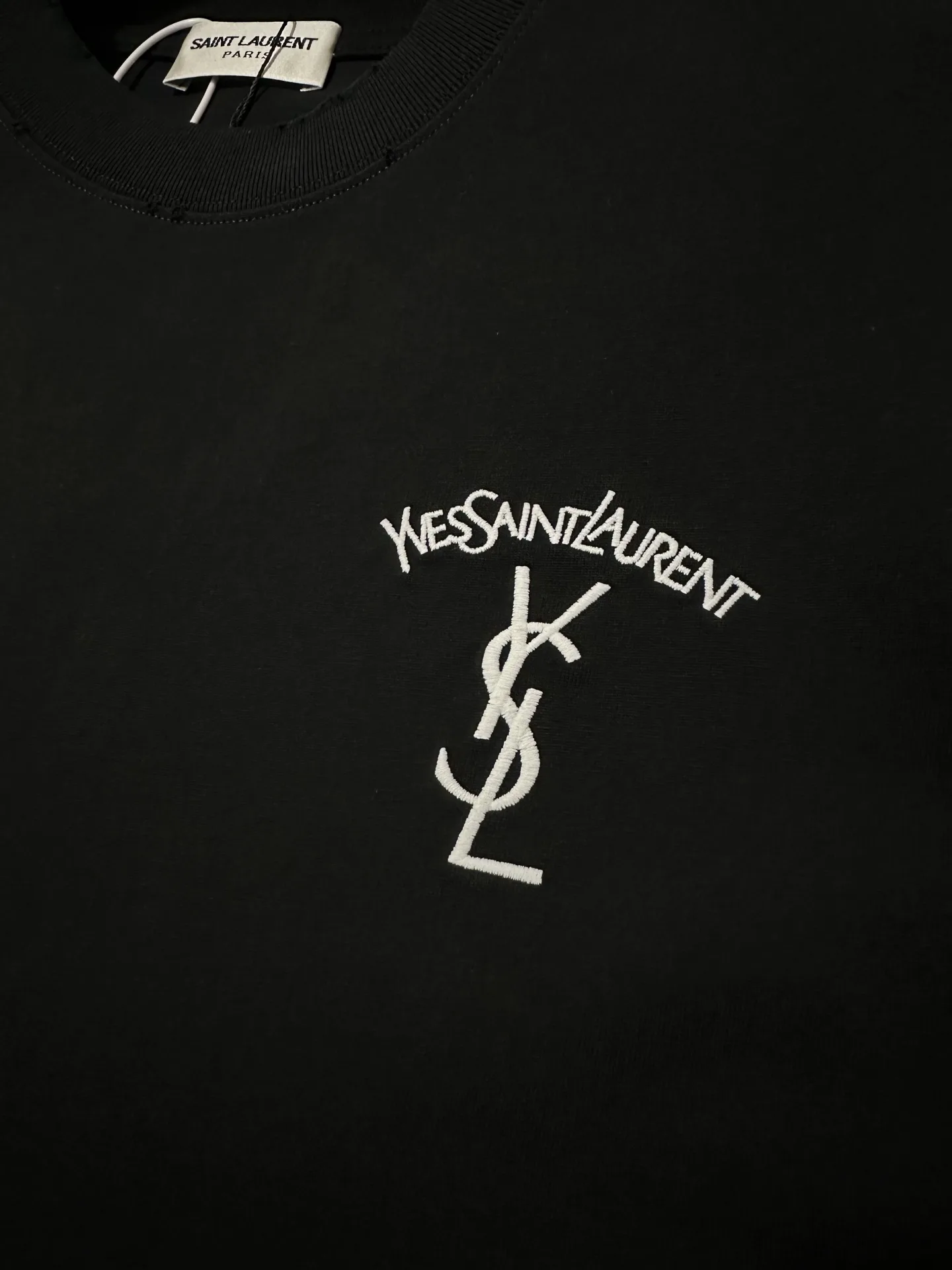 Logo Embroidered Heavyweight Cotton T-Shirt D19011756 — view 6