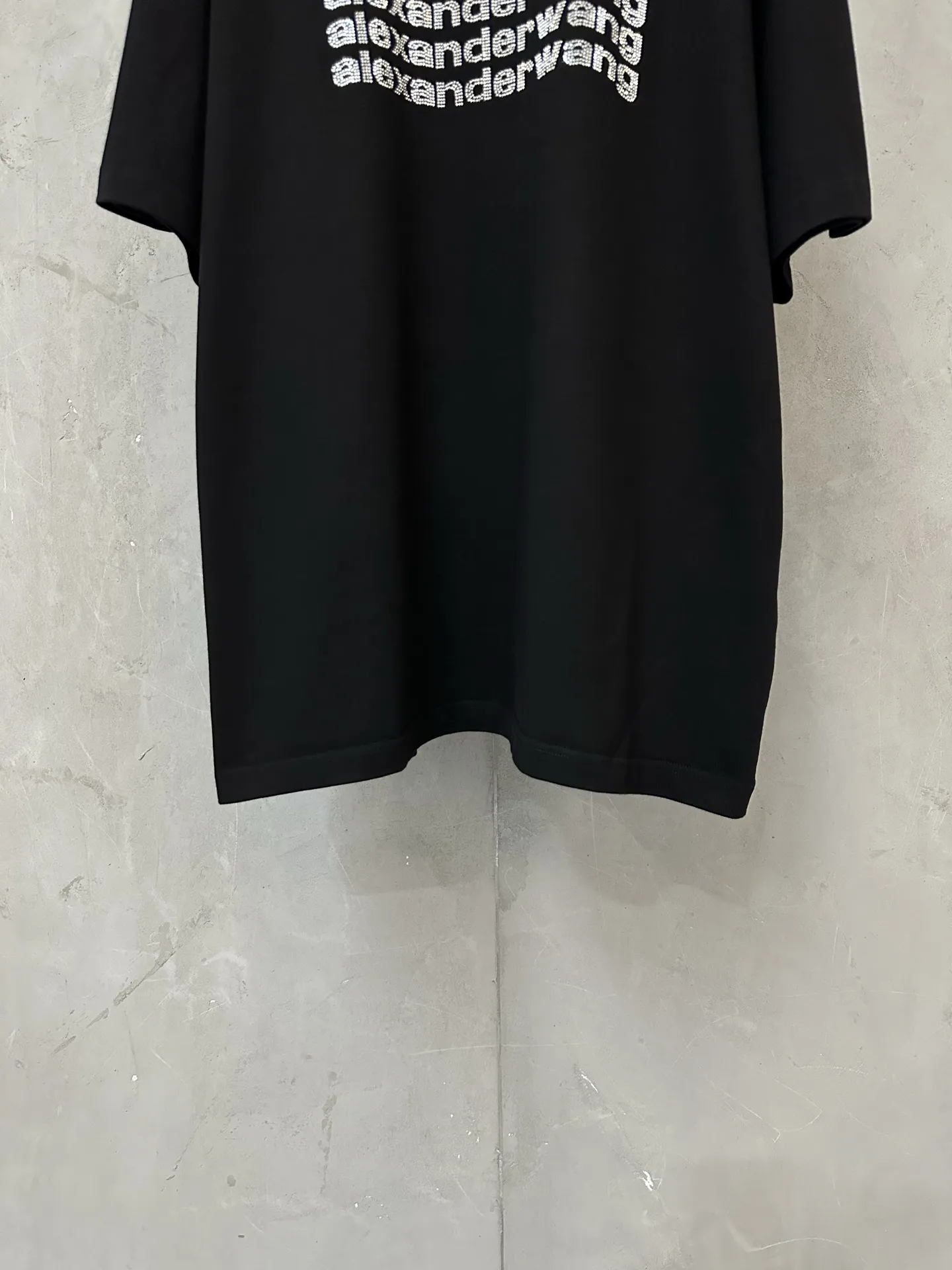 Crystal Logo Heavyweight Cotton T-Shirt D19525061 — view 4