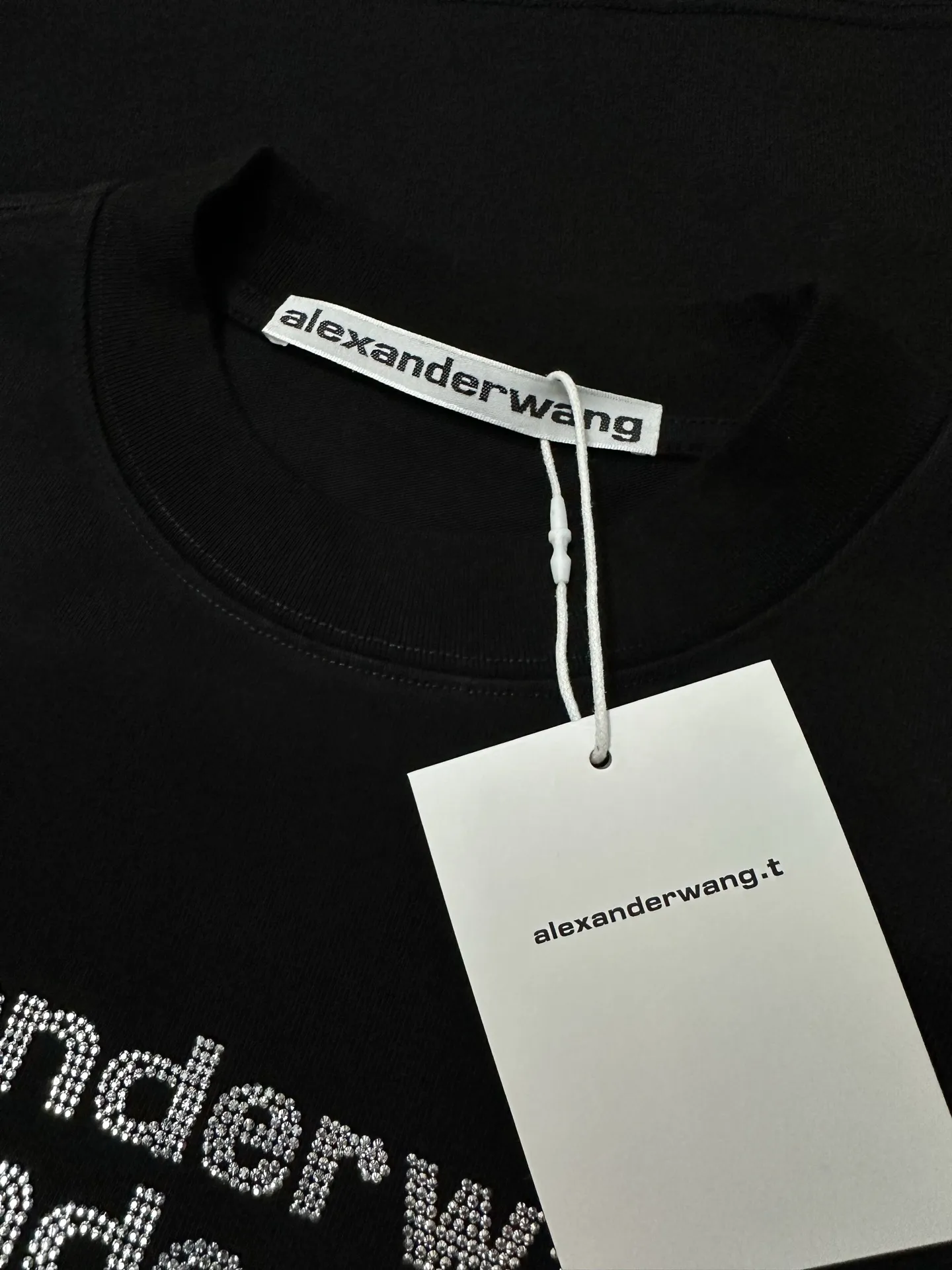 Crystal Logo Heavyweight Cotton T-Shirt D19525061 — view 6