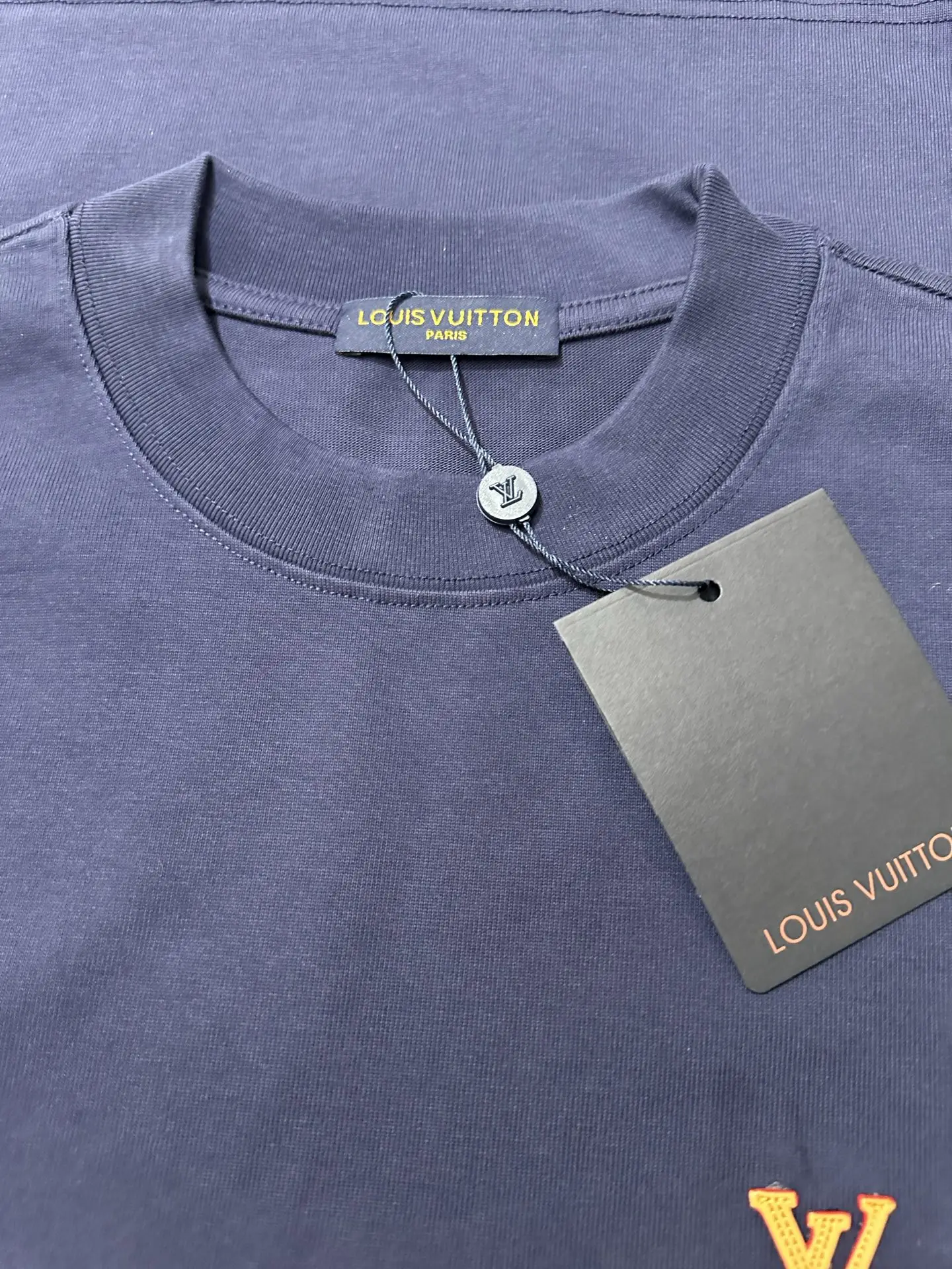 Logo Patch Heavyweight Cotton T-Shirt D21023536 — view 6