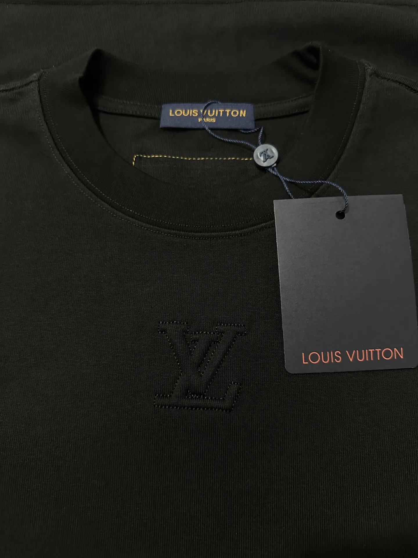 Embossed Logo Heavyweight Cotton T-Shirt D21021782 — view 6