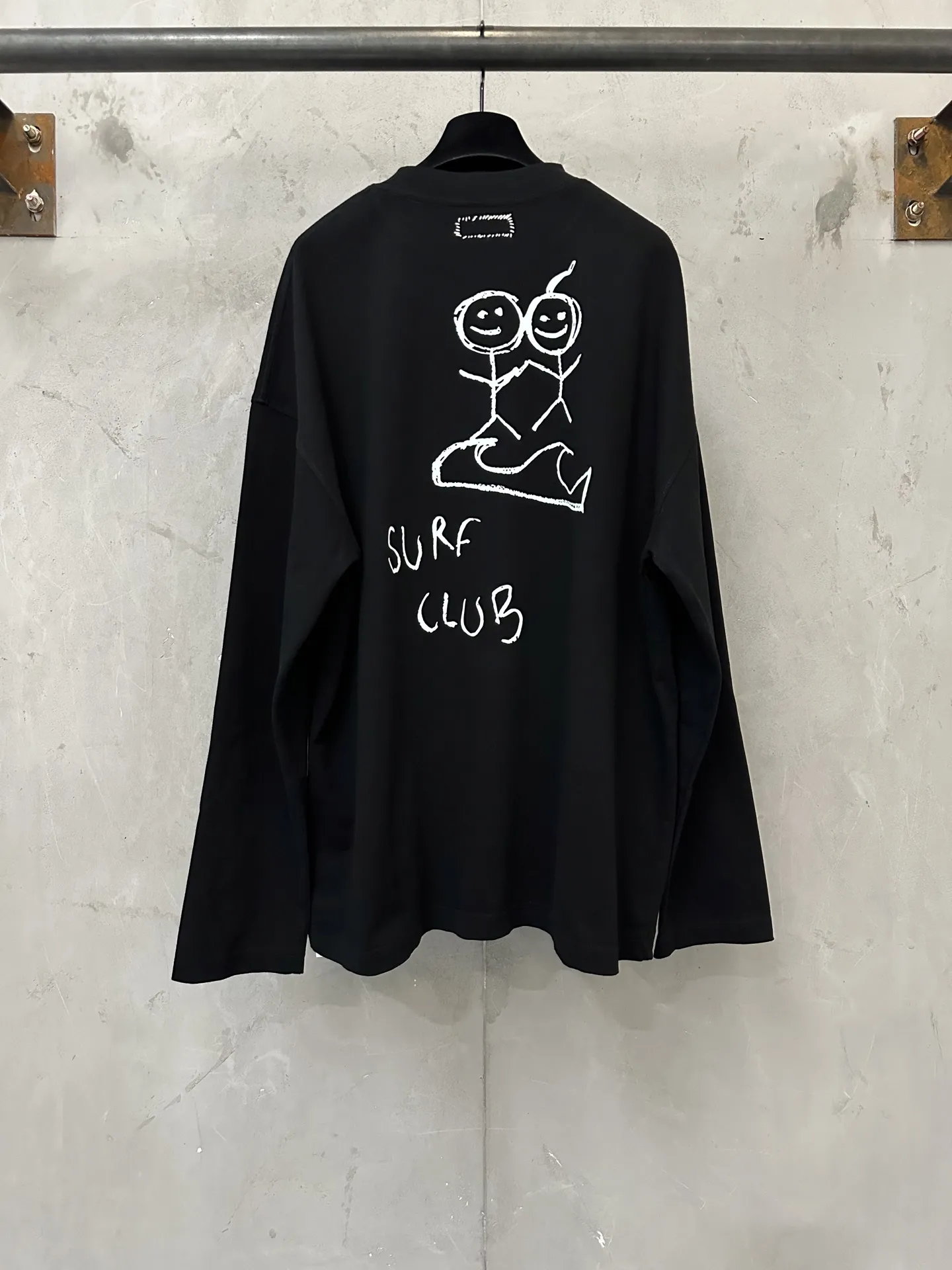 Urban Sophistication Surf Club Graphic Long-Sleeve T-Shirt D22021758 — view 2
