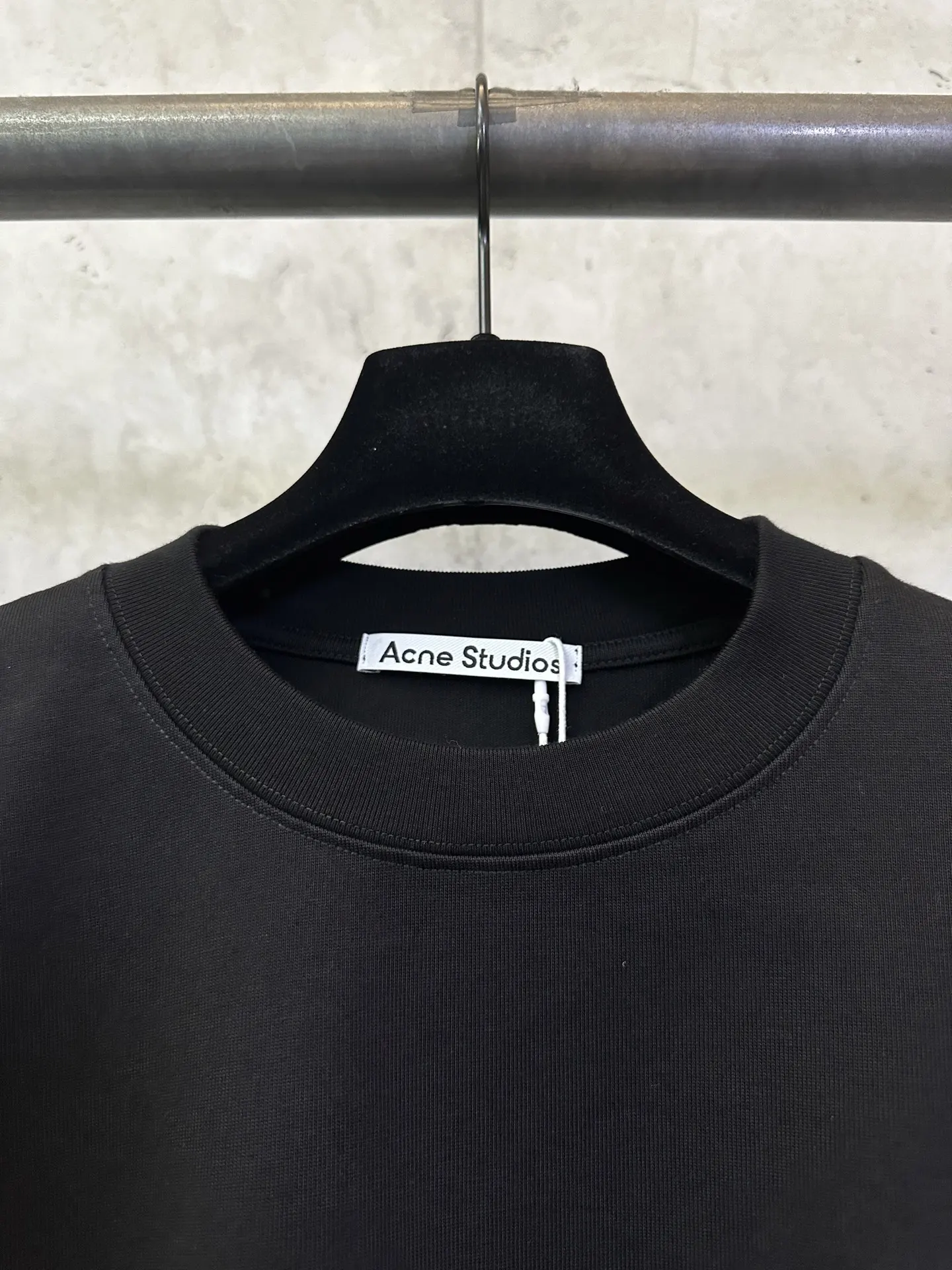 Rhinestone Logo Heavyweight Cotton T-Shirt D22015715 — view 7