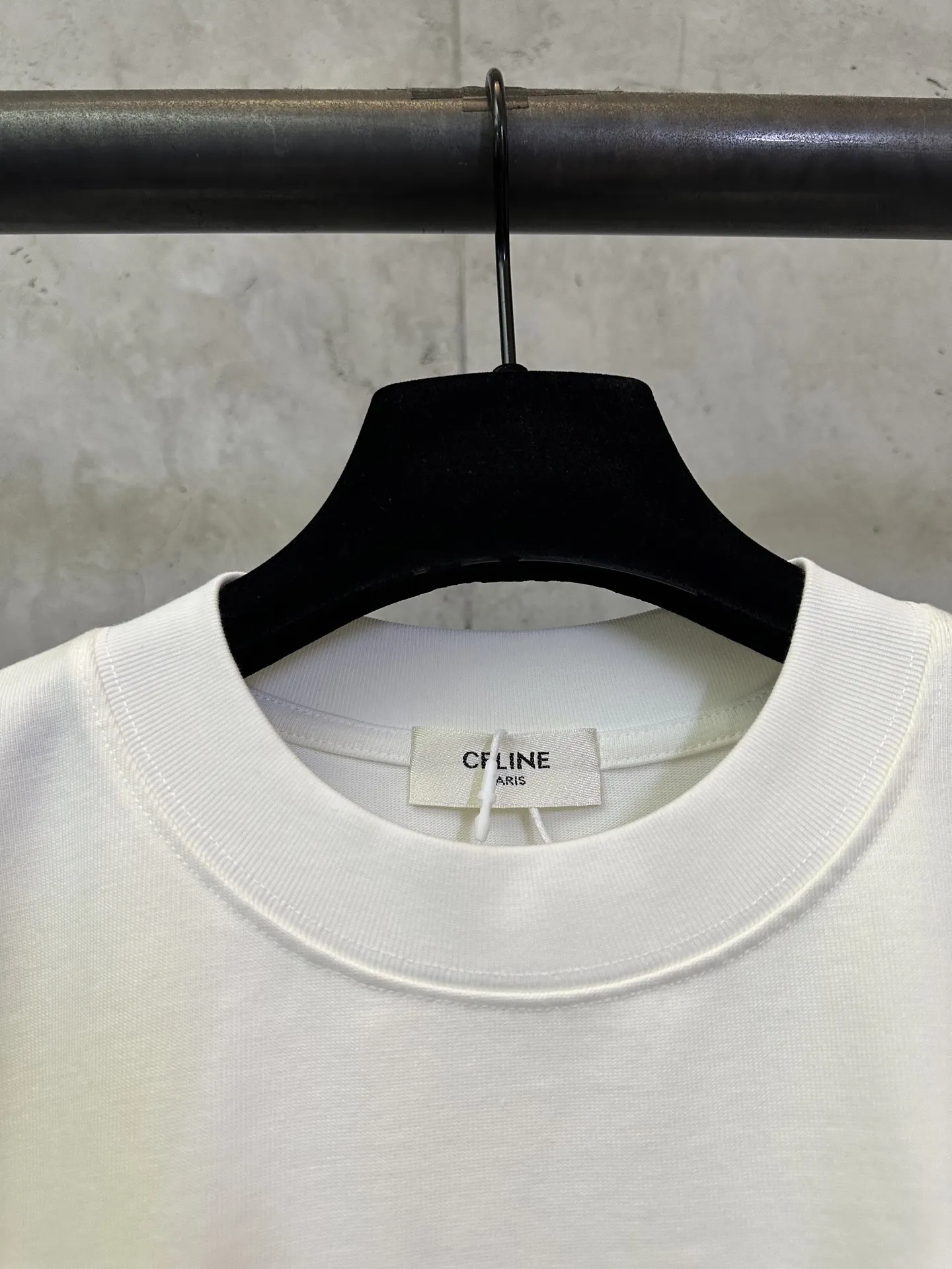 Celine Drawing Print Heavyweight Cotton T-Shirt D22012762 — view 7