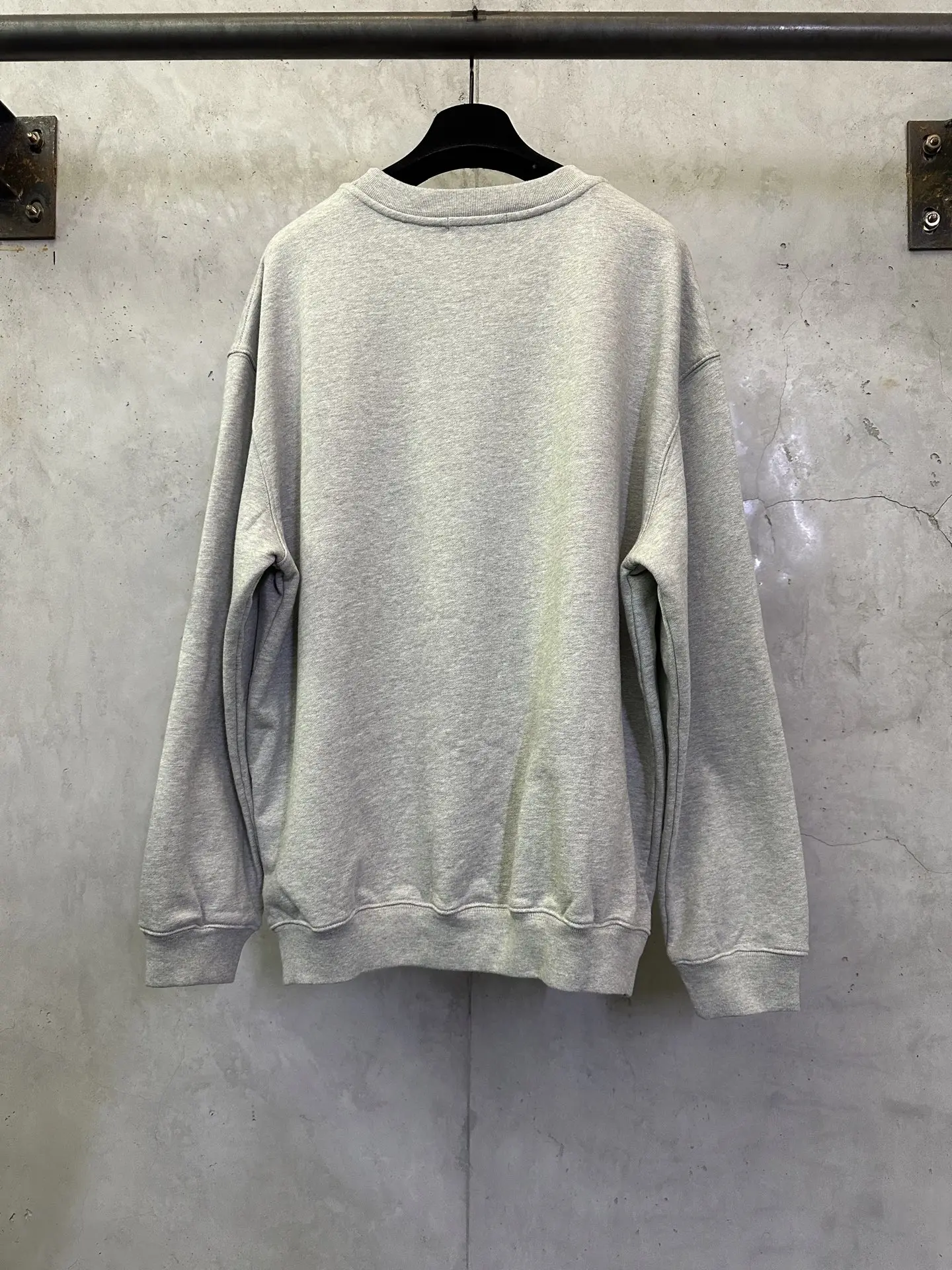 Logo-Print Heavyweight Cotton Sweatshirt D24011910 — view 2