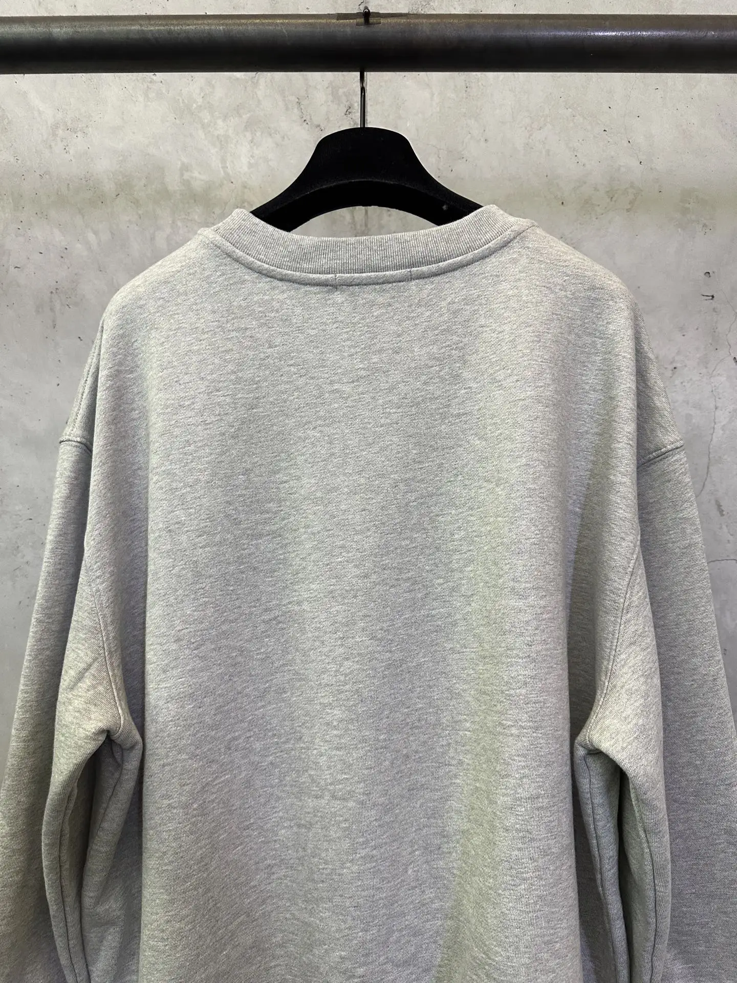 Logo-Print Heavyweight Cotton Sweatshirt D24011910 — view 5