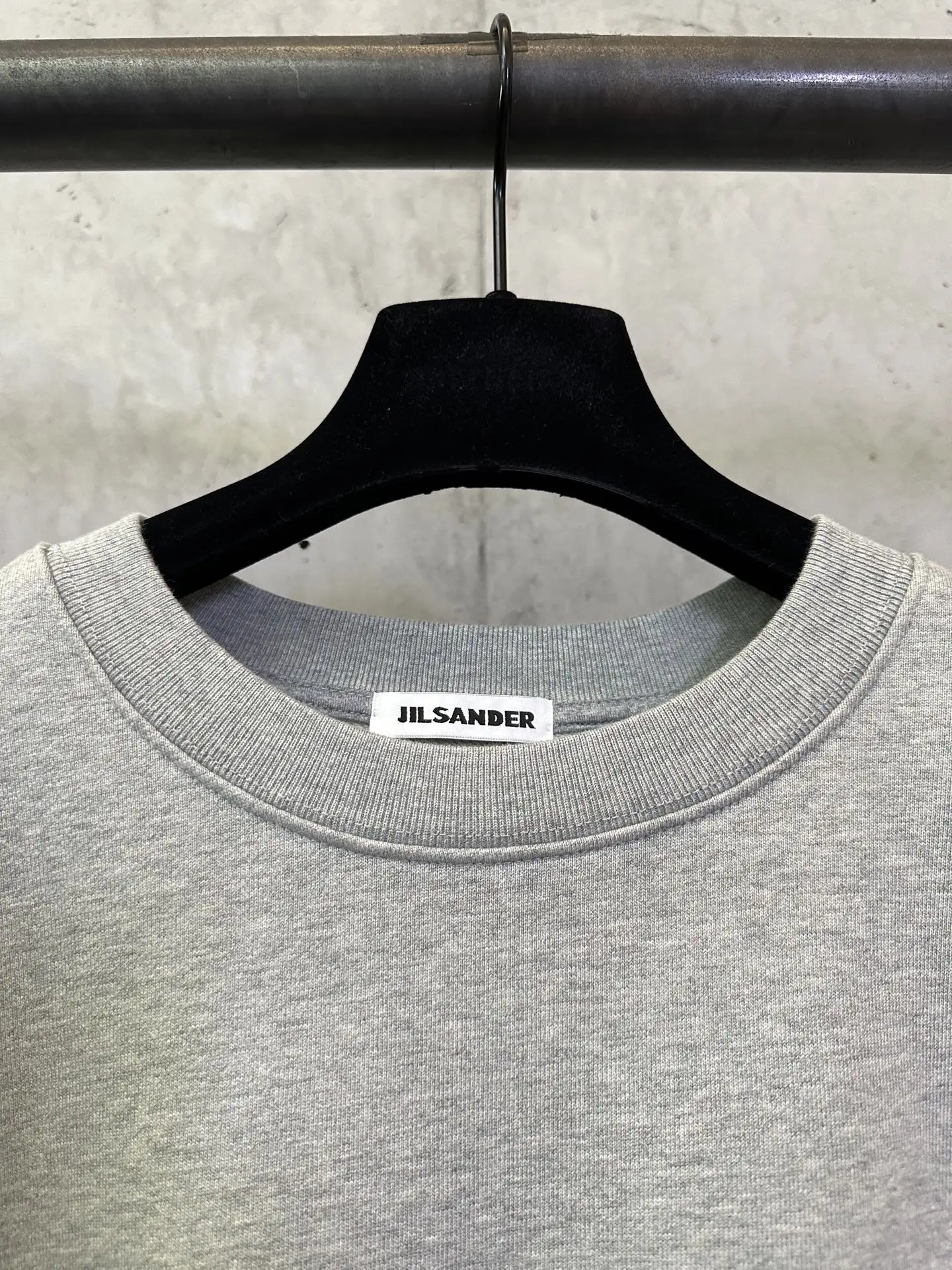 Logo-Print Heavyweight Cotton Sweatshirt D24011910 — view 7