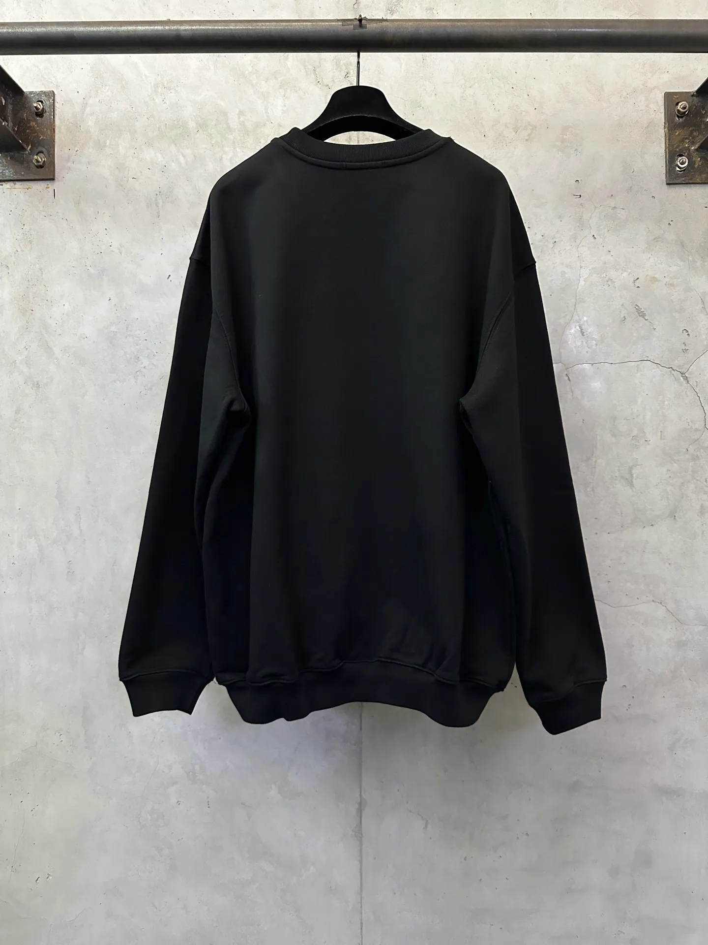 Logo Print Heavyweight Cotton Sweatshirt D25024403 — view 2