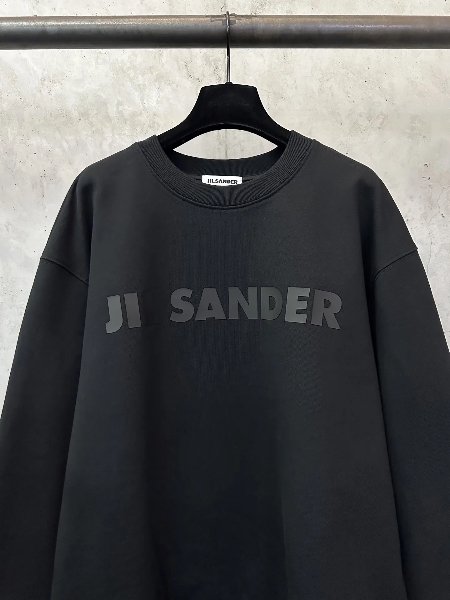 Logo Print Heavyweight Cotton Sweatshirt D25024403 — view 3