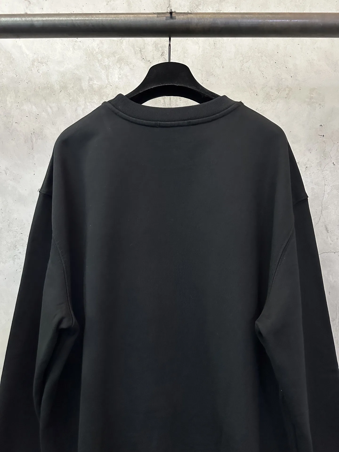 Logo Print Heavyweight Cotton Sweatshirt D25024403 — view 5