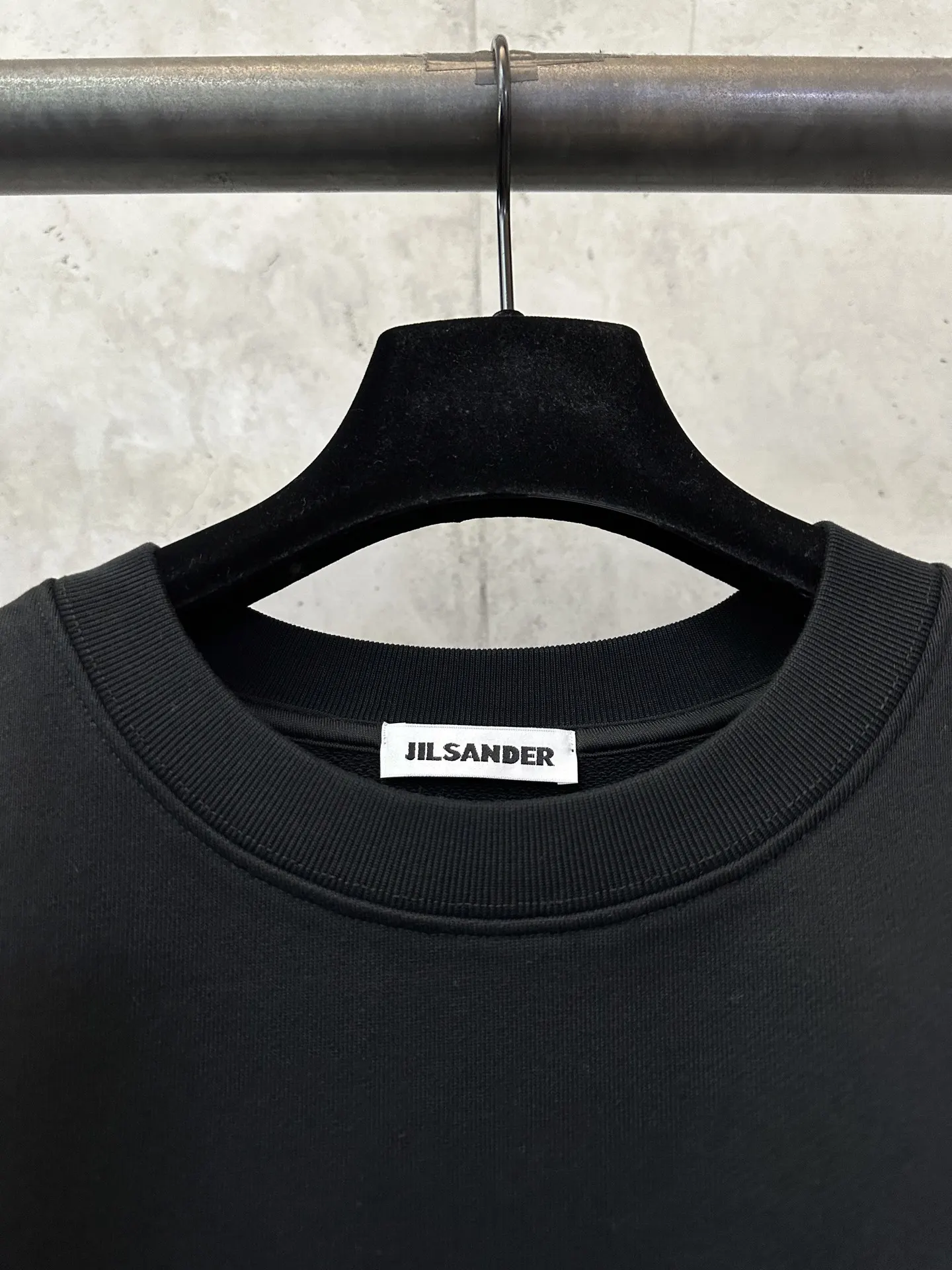 Logo Print Heavyweight Cotton Sweatshirt D25024403 — view 7