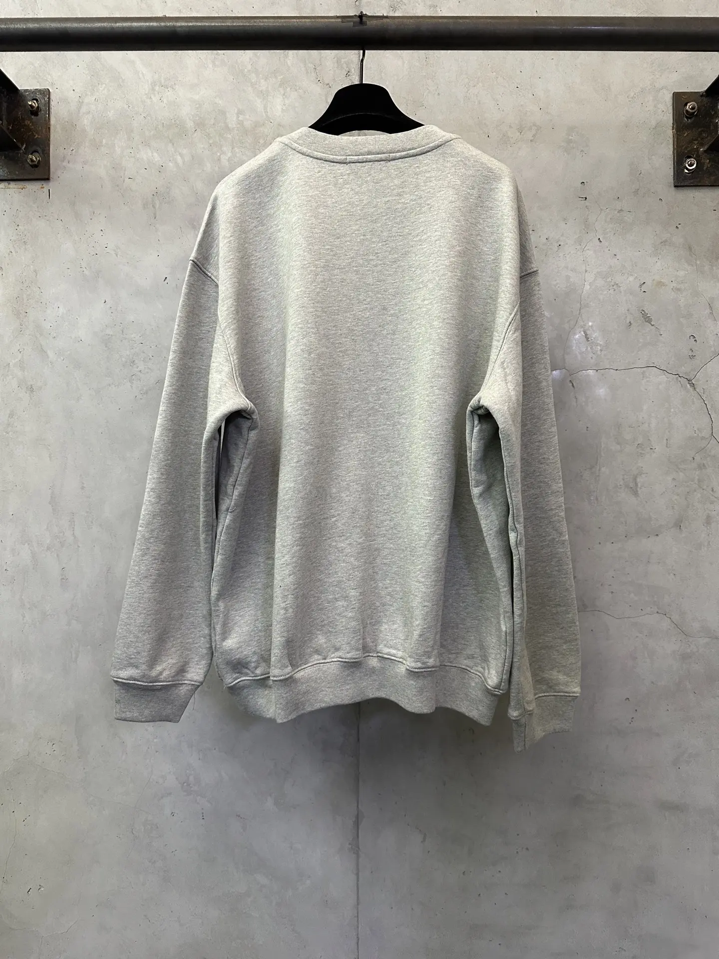 Logo Print Heavyweight Cotton Sweatshirt D25024404 — view 2
