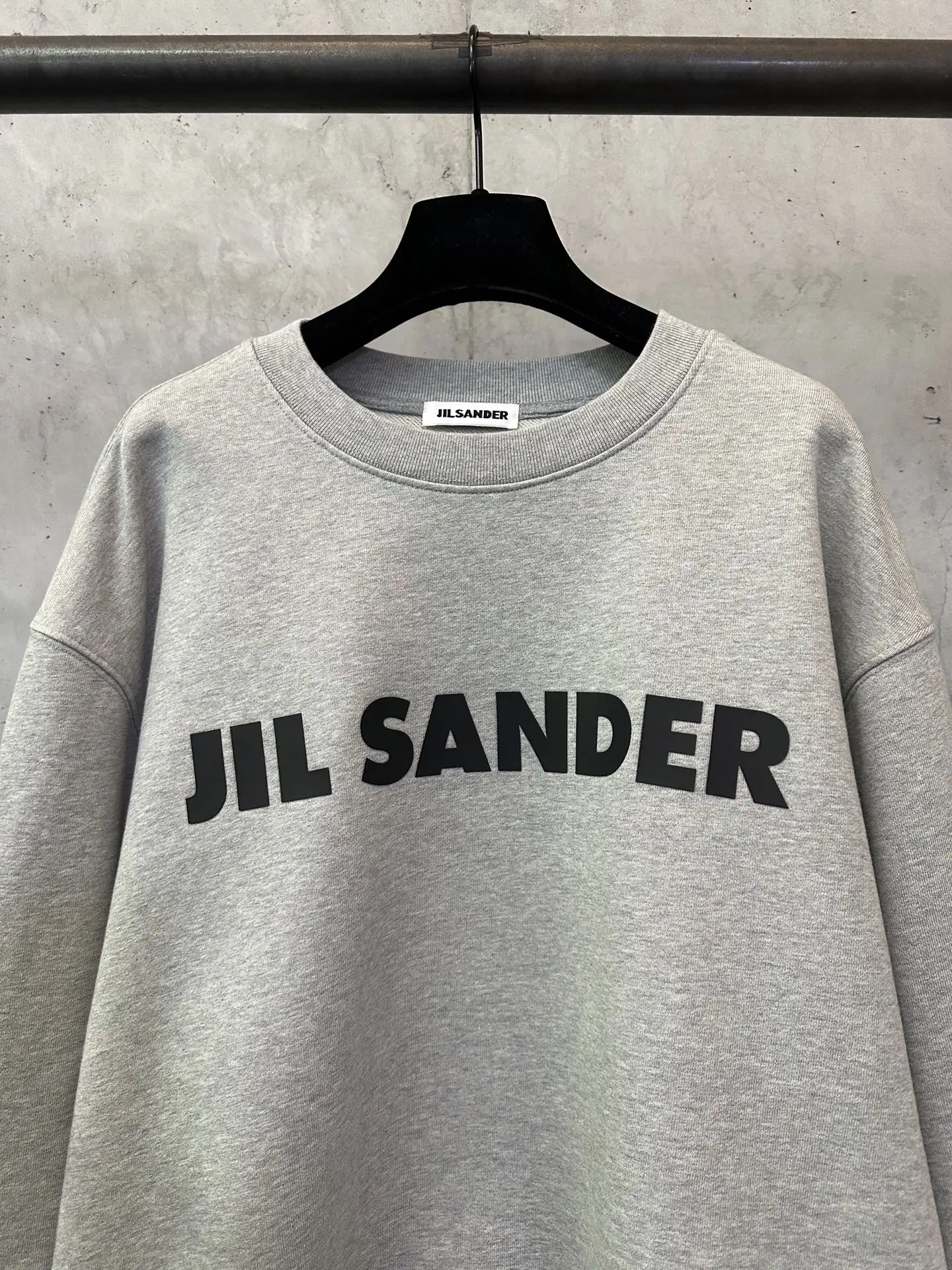 Logo Print Heavyweight Cotton Sweatshirt D25024404 — view 3
