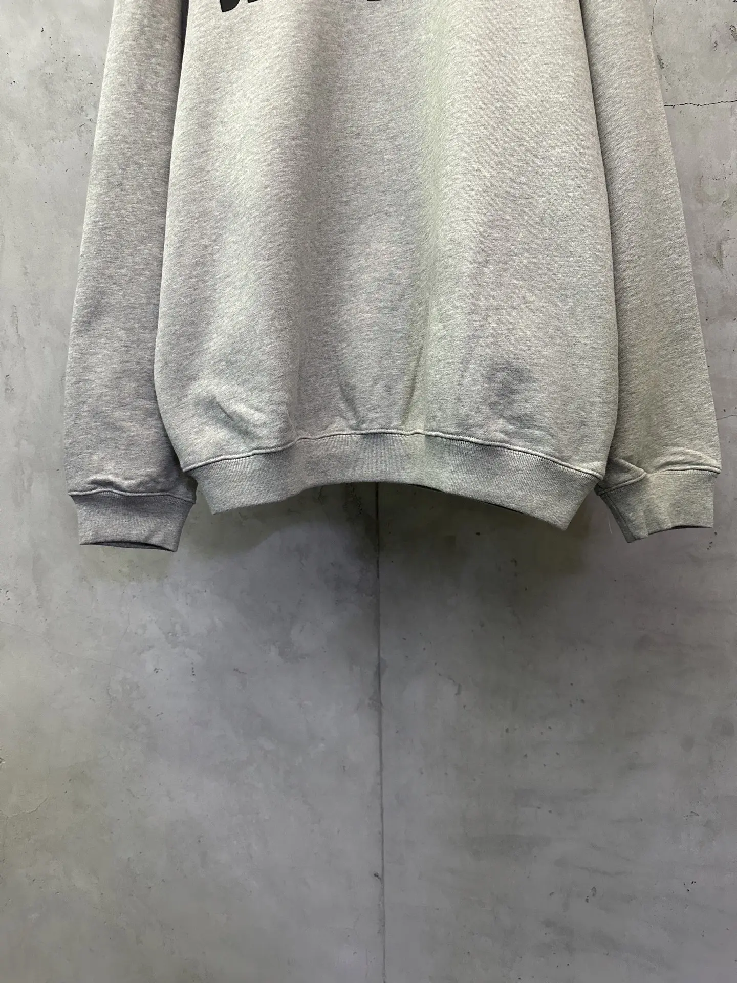 Logo Print Heavyweight Cotton Sweatshirt D25024404 — view 4