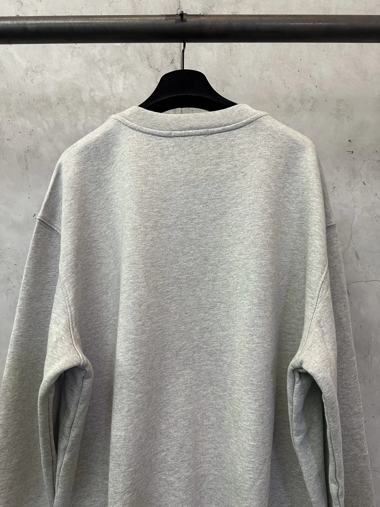Logo Print Heavyweight Cotton Sweatshirt D25024404 — view 5