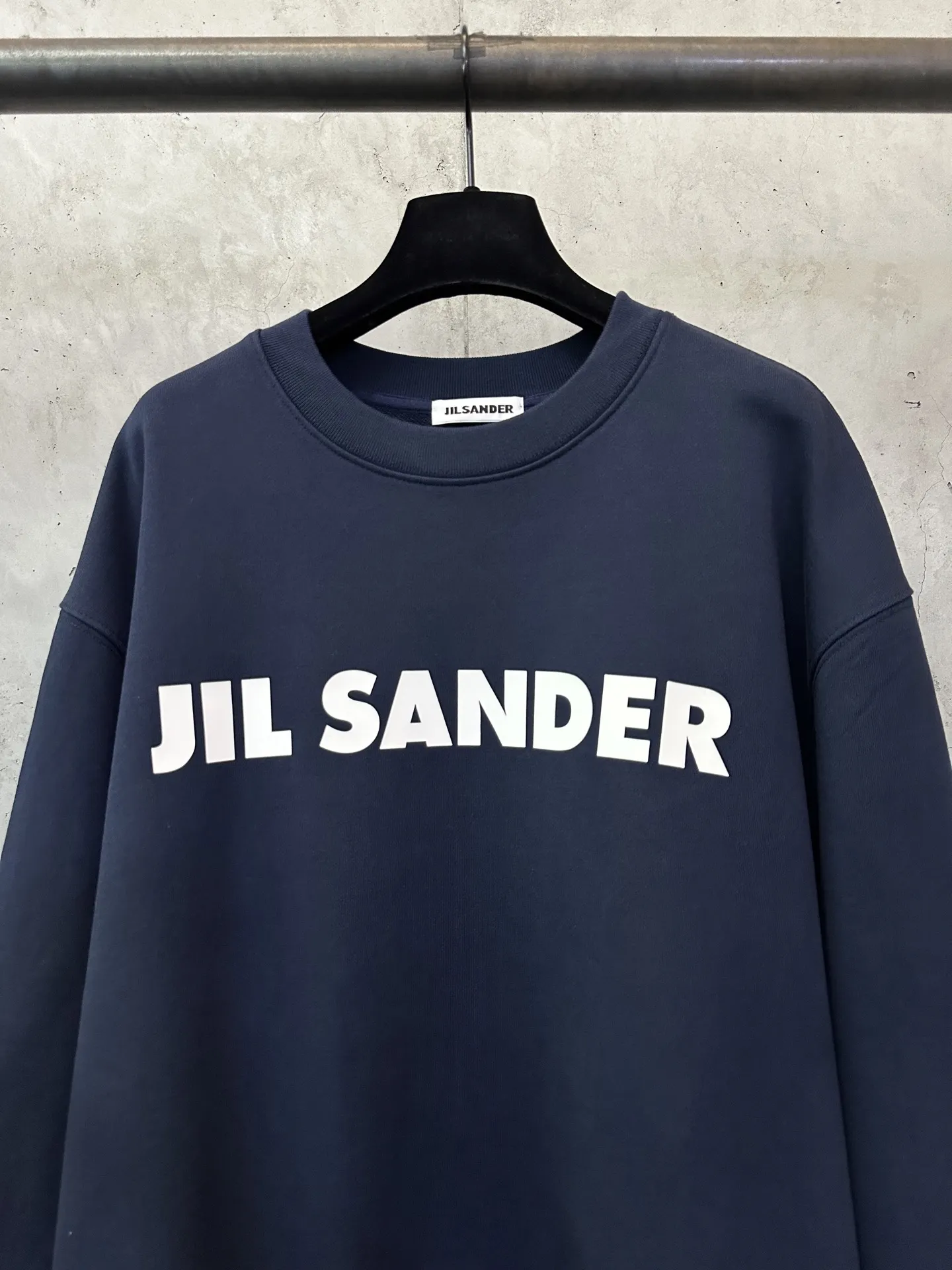 Logo Print Heavyweight Cotton Sweatshirt D25024401 — view 3