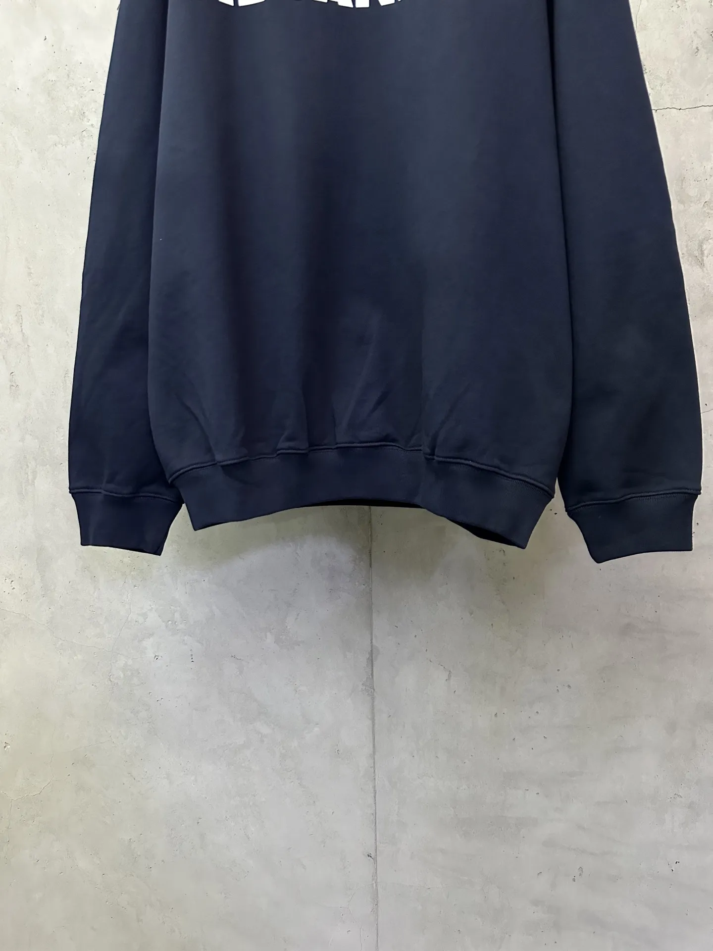 Logo Print Heavyweight Cotton Sweatshirt D25024401 — view 4
